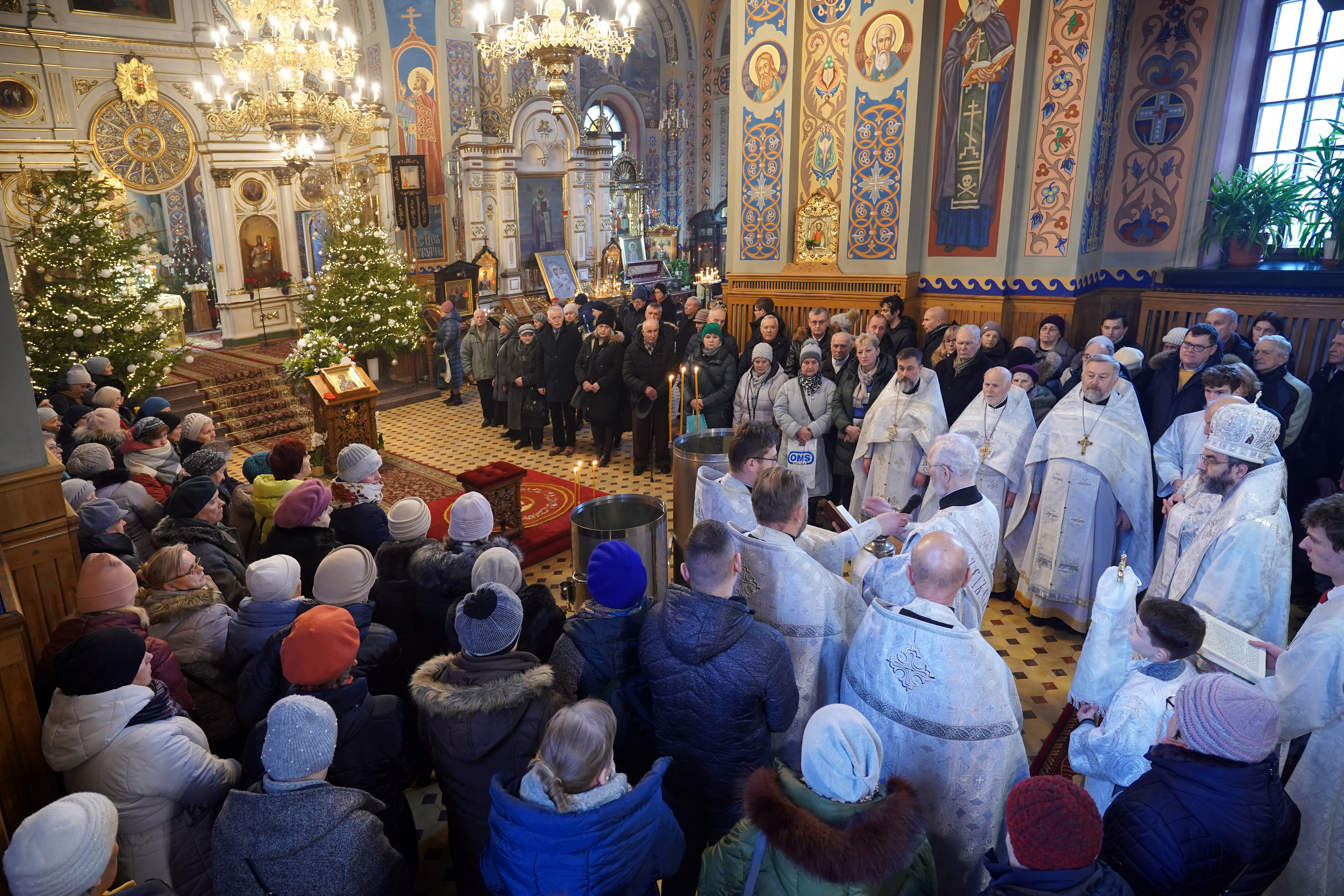 Epiphany fest in St. Nicholas Cathedral in Białystok  