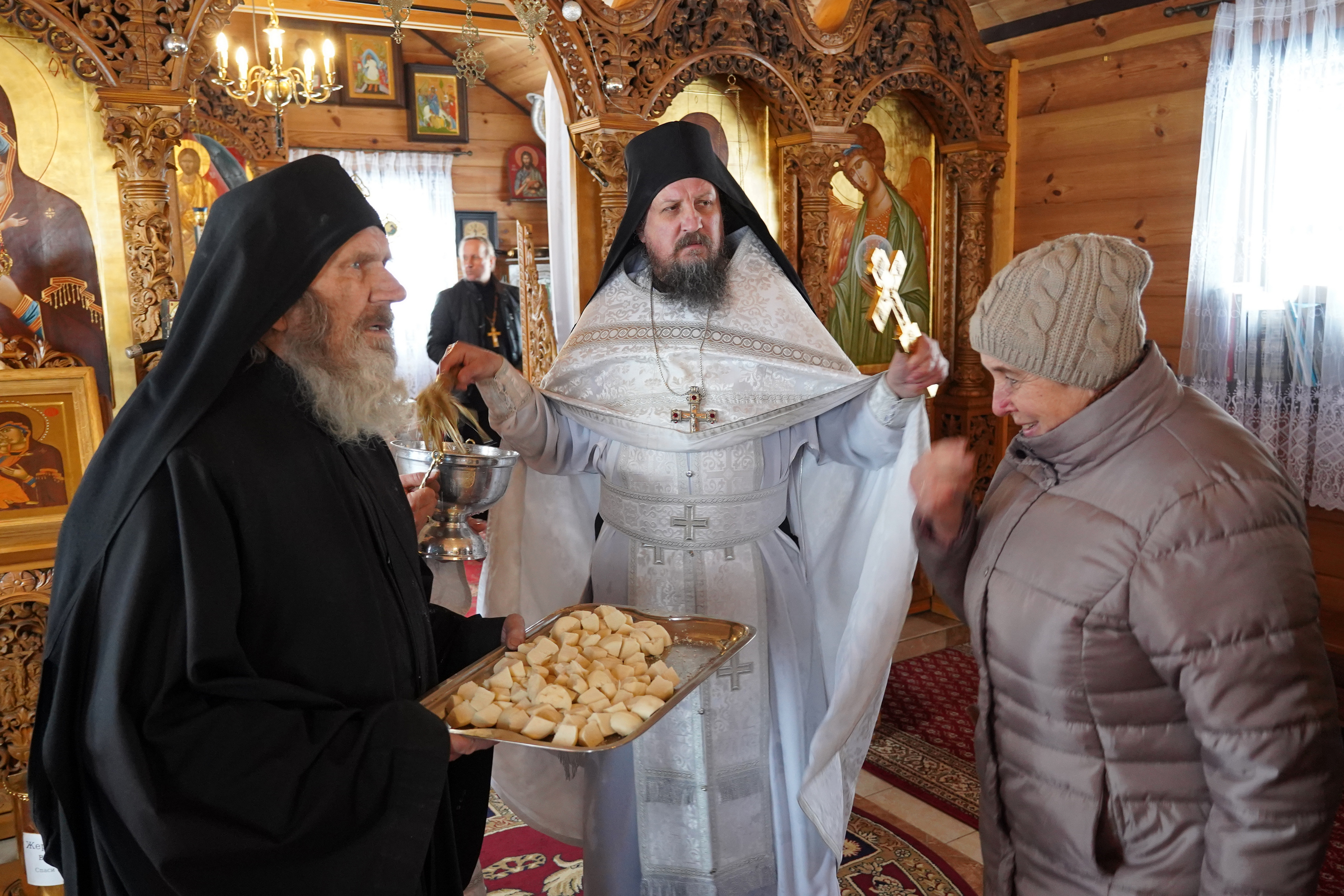 Epiphany fest in Odrynki Skete 