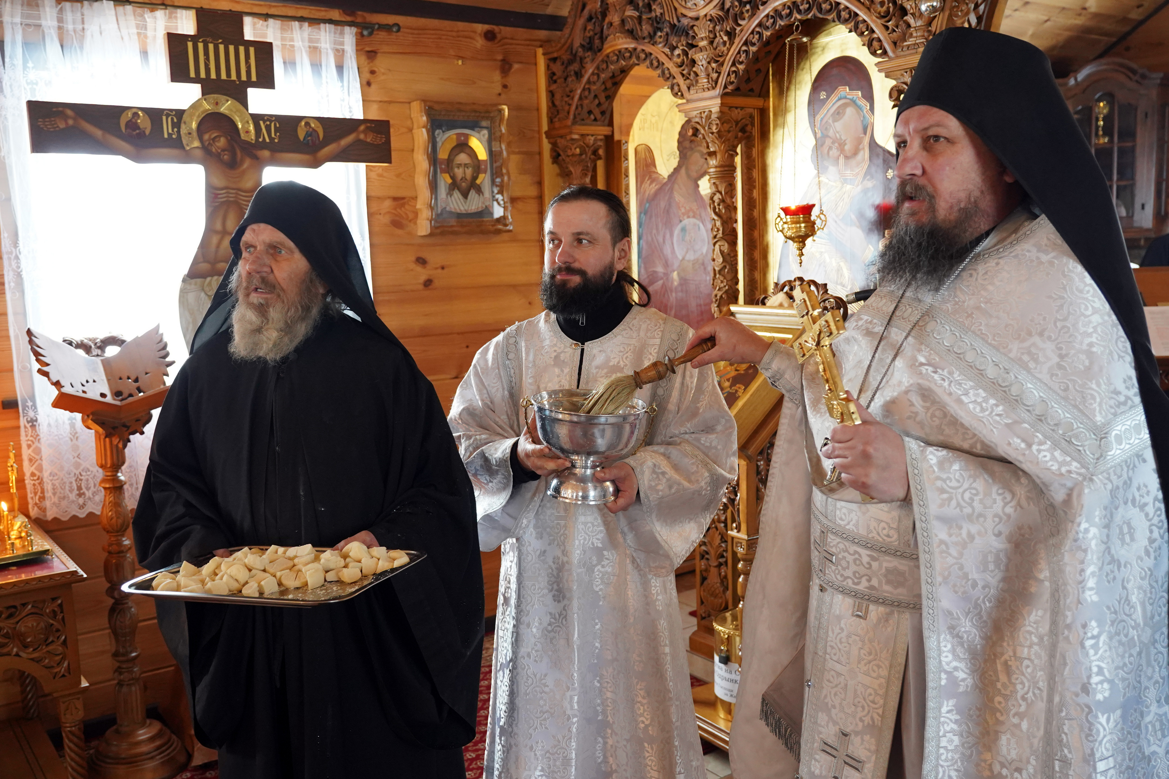 Epiphany fest in Odrynki Skete 