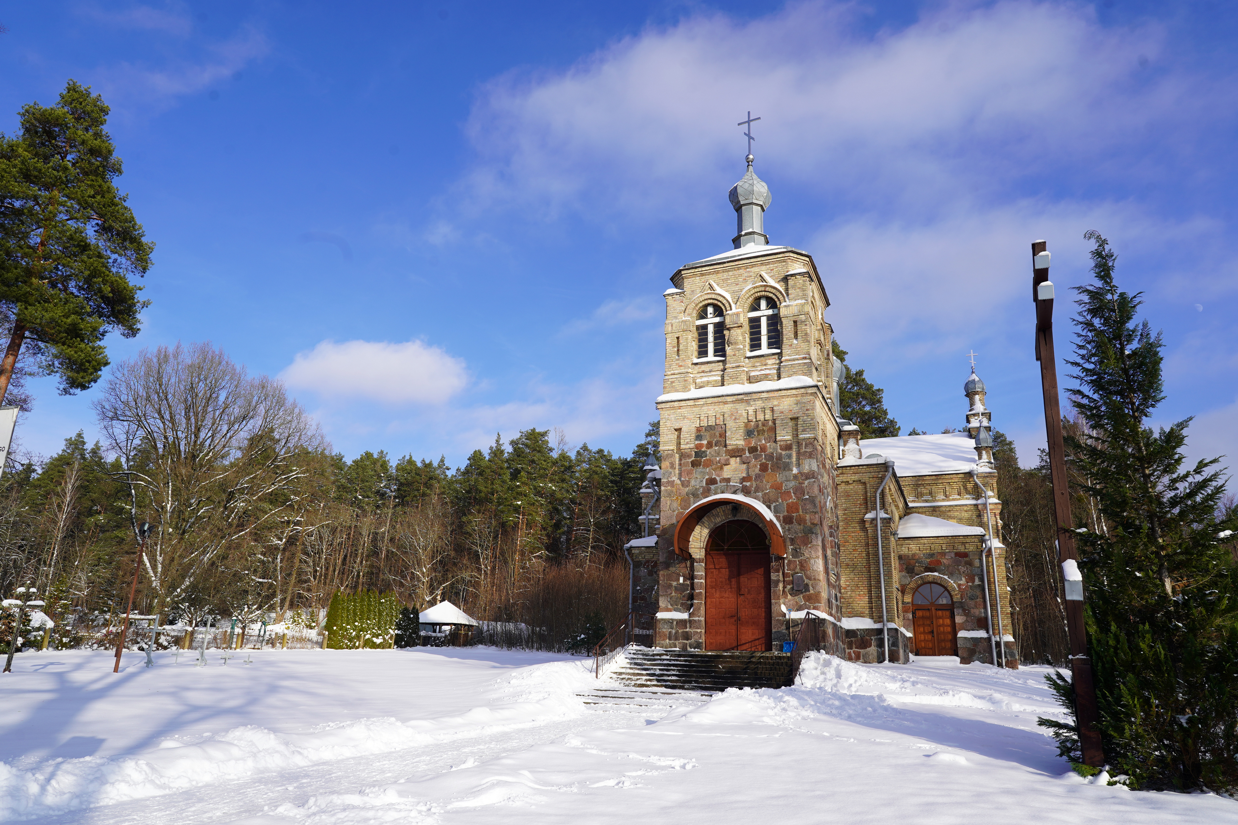 The Orthodox church in Królowy Most
