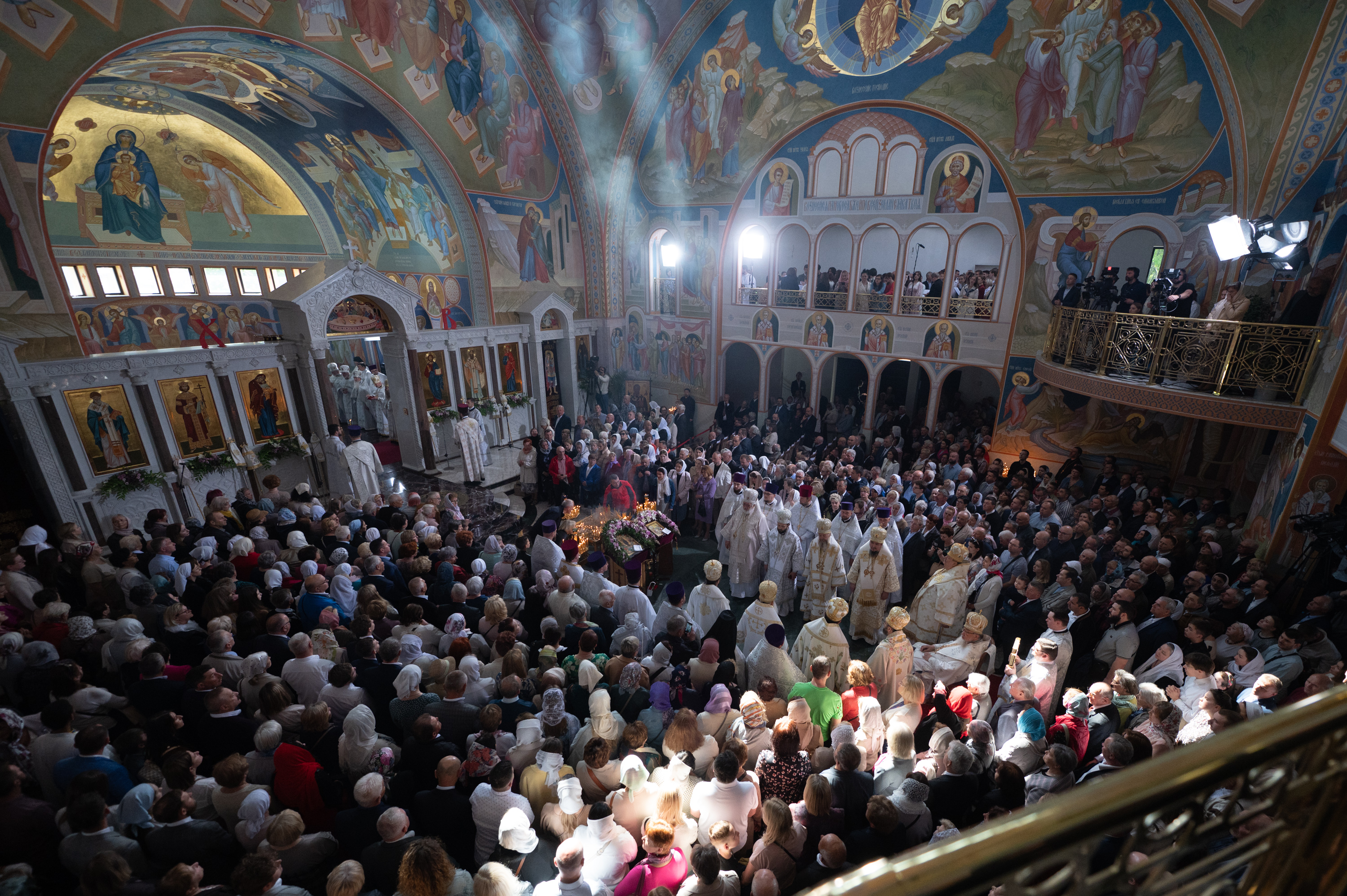 Consecration of Hagia Sophia Orthodox church in Warsaw, 2023