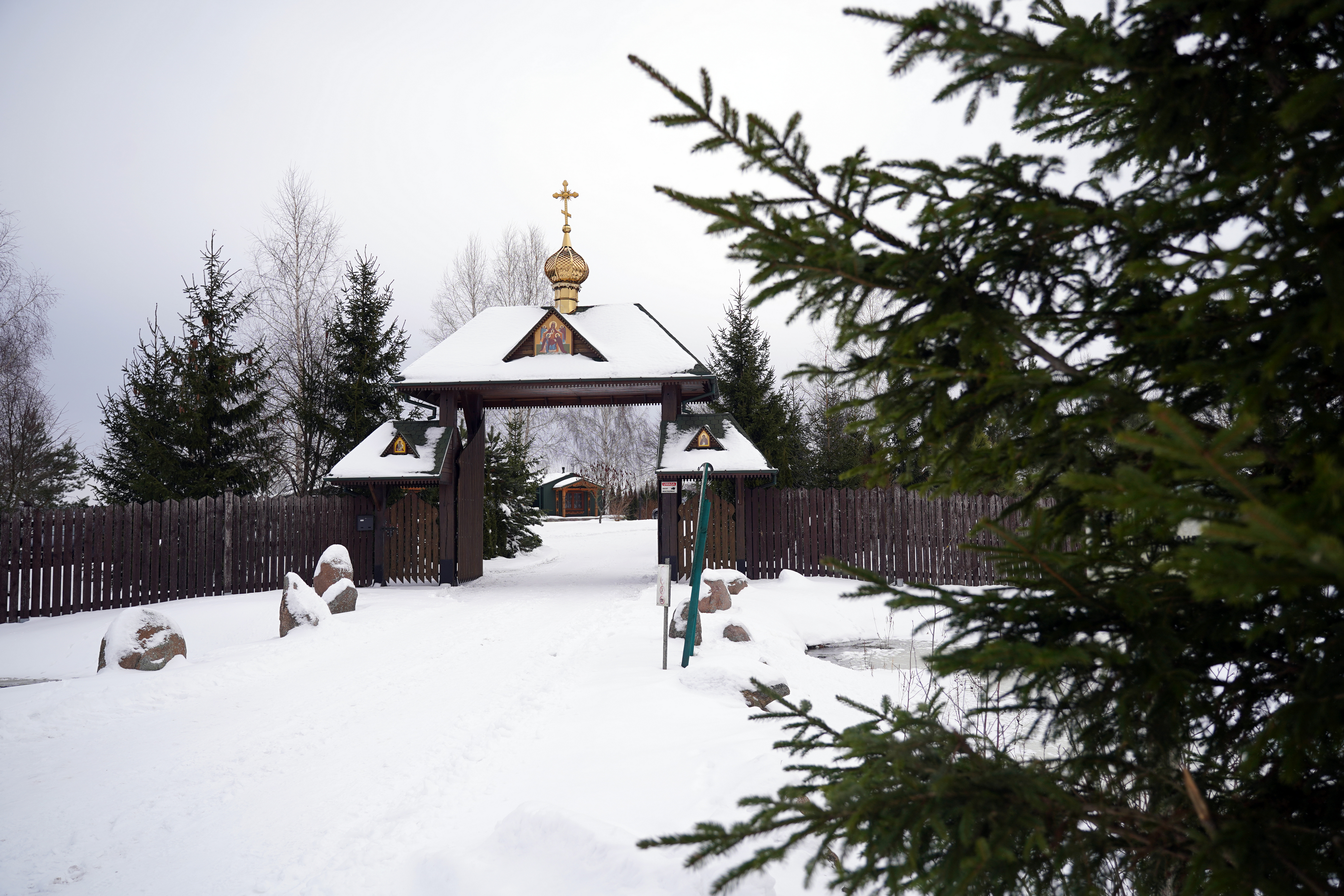 Epiphany feast in Odrynki Skete