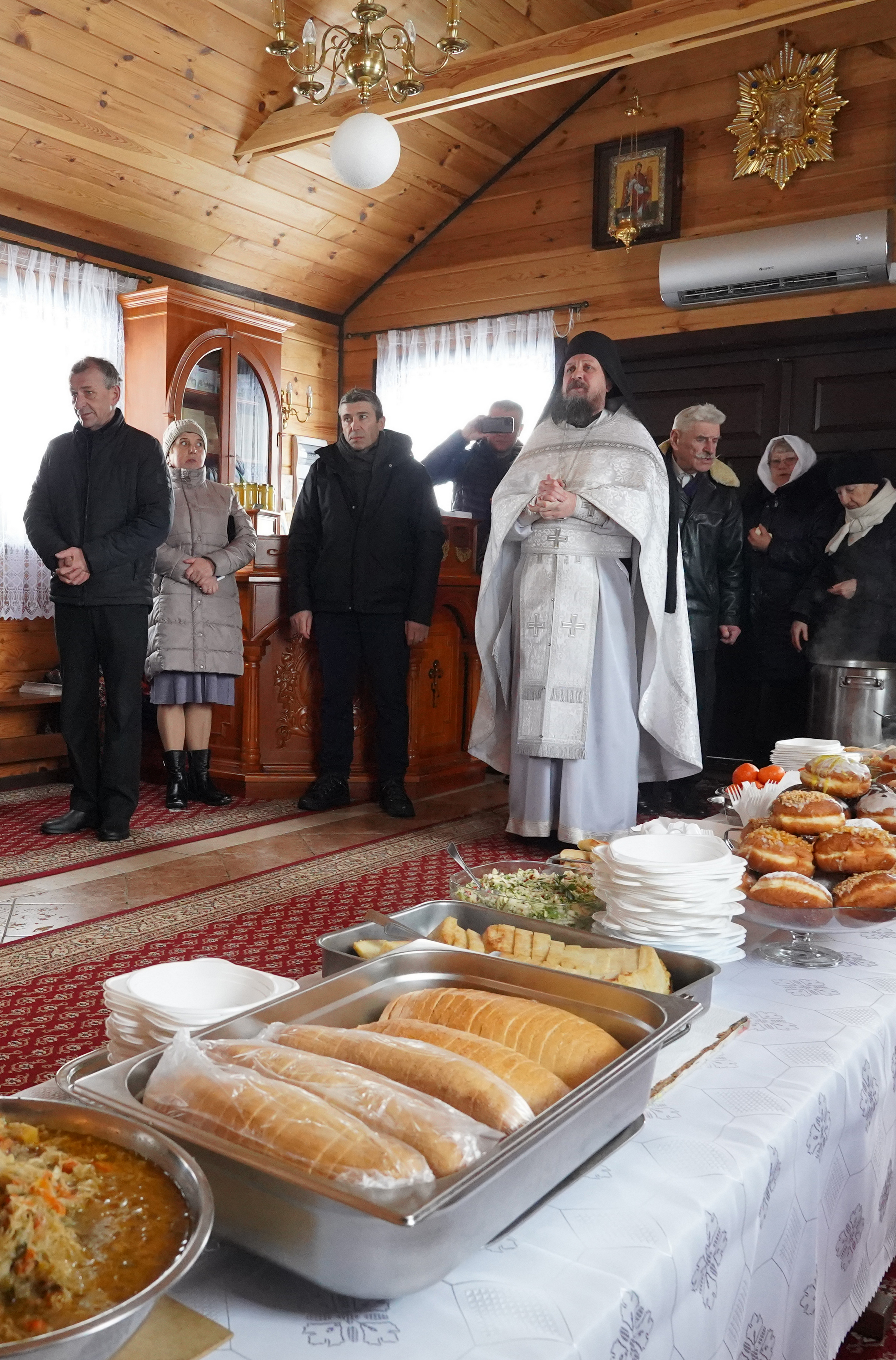 Epiphany feast in Odrynki Skete