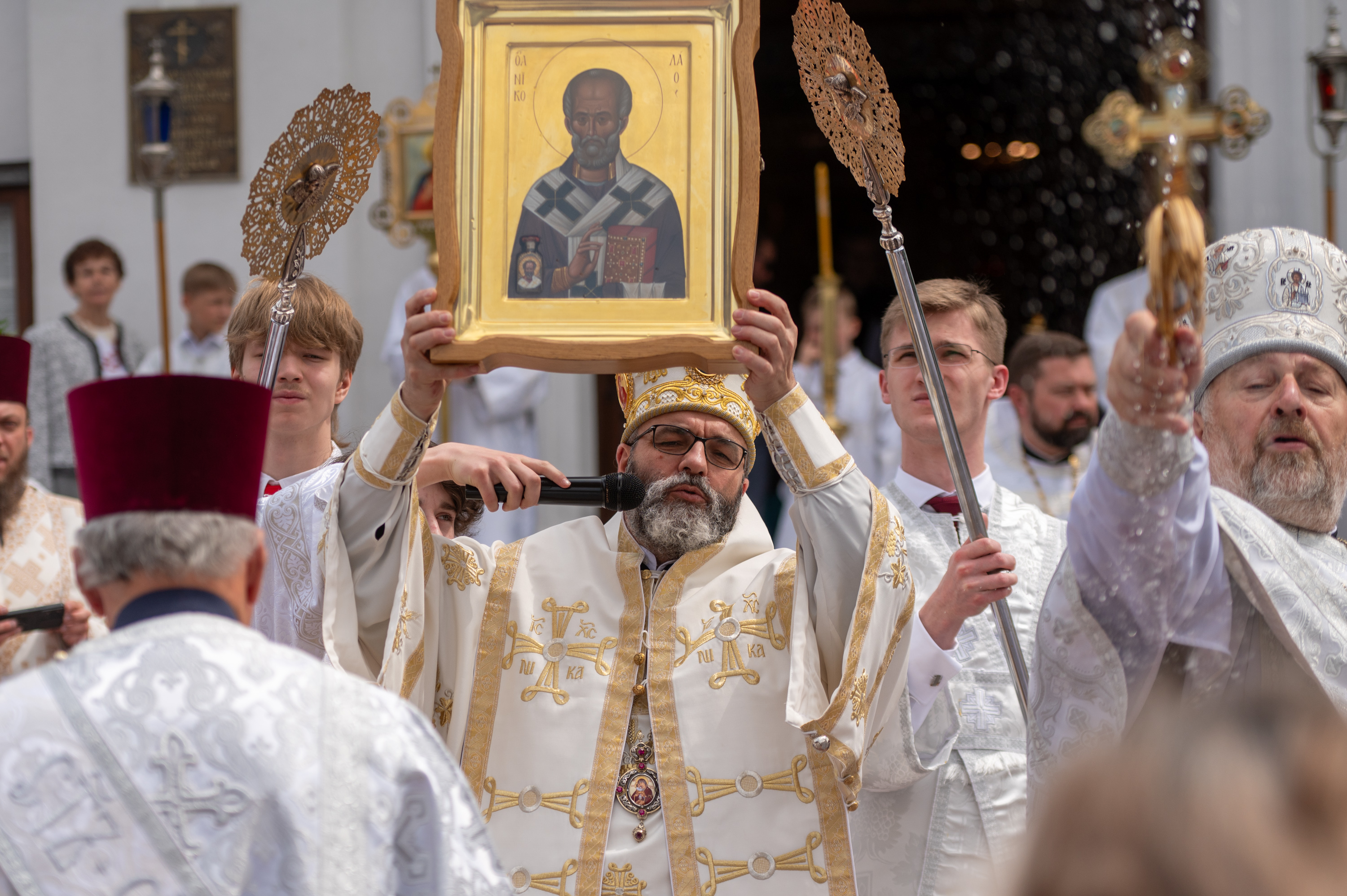 St Nicholas feast at Bialystok Cathedral