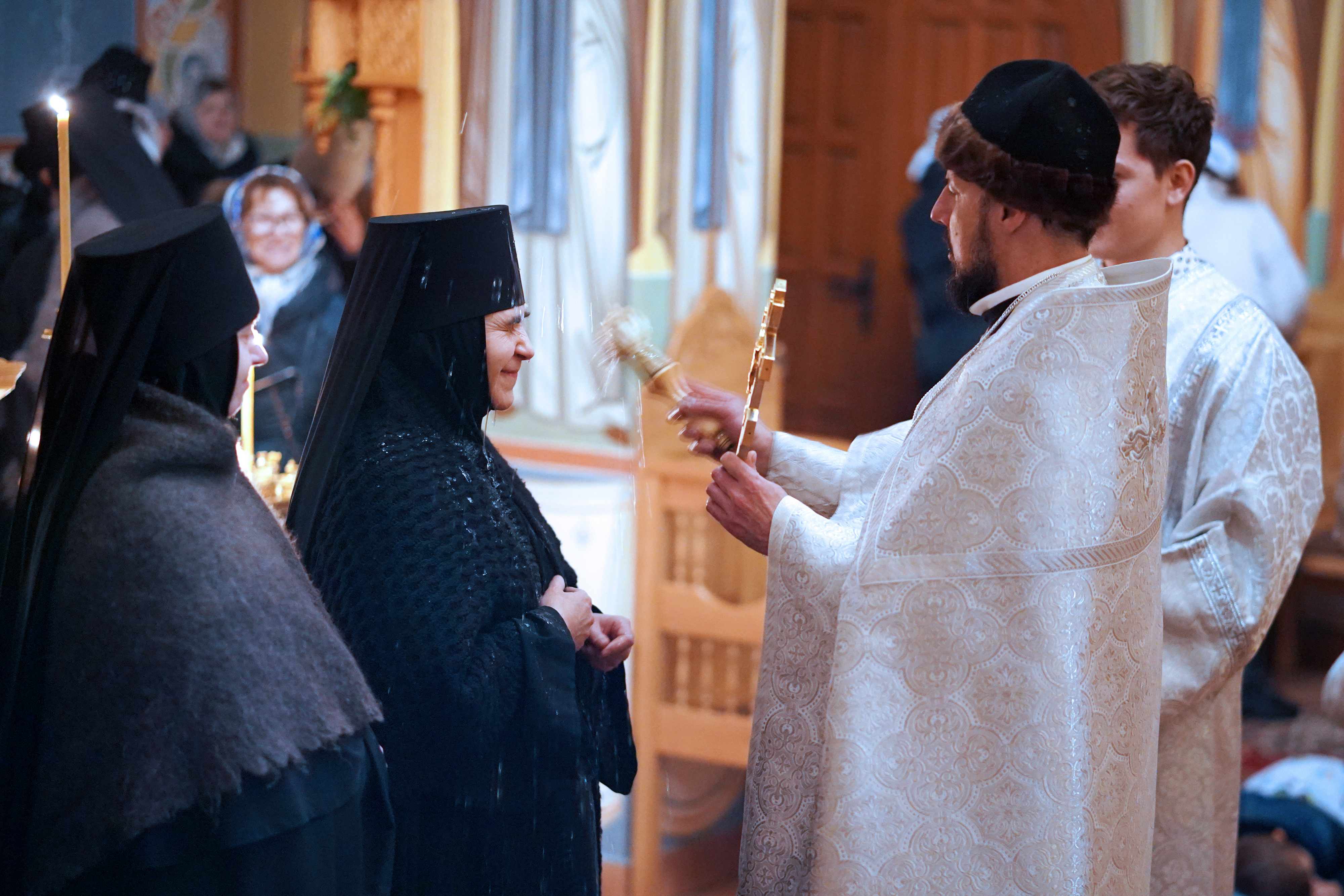 The feast of the Baptism of Christ in Zwierki Convent 