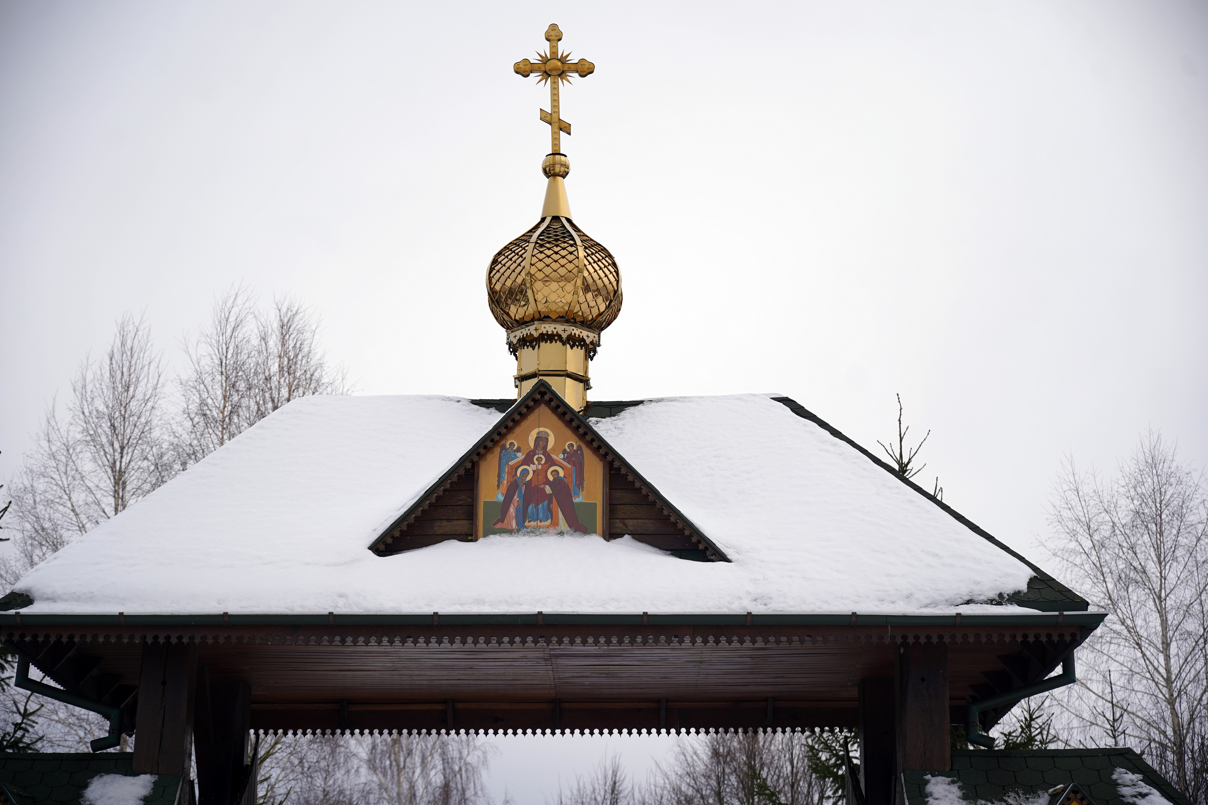 Epiphany feast in Odrynki Skete  