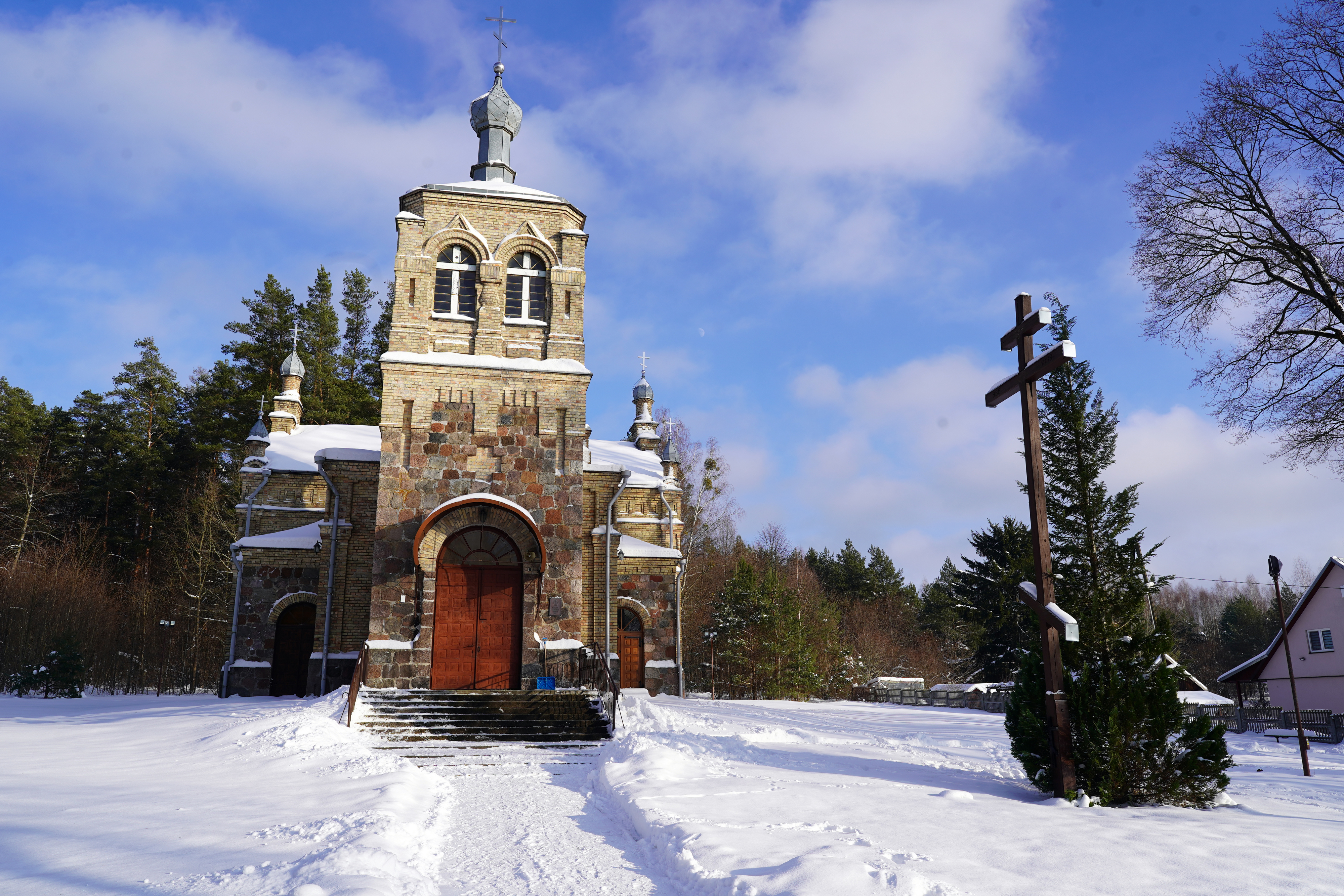 The Orthodox church in Królowy Most