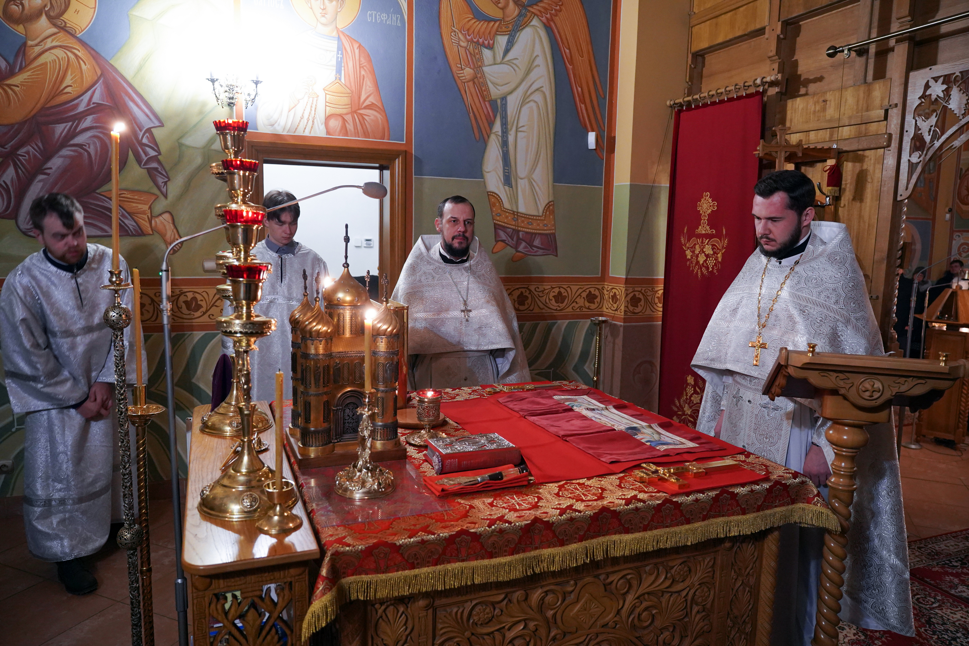 The feast of the Baptism of Christ in Zwierki Convent  