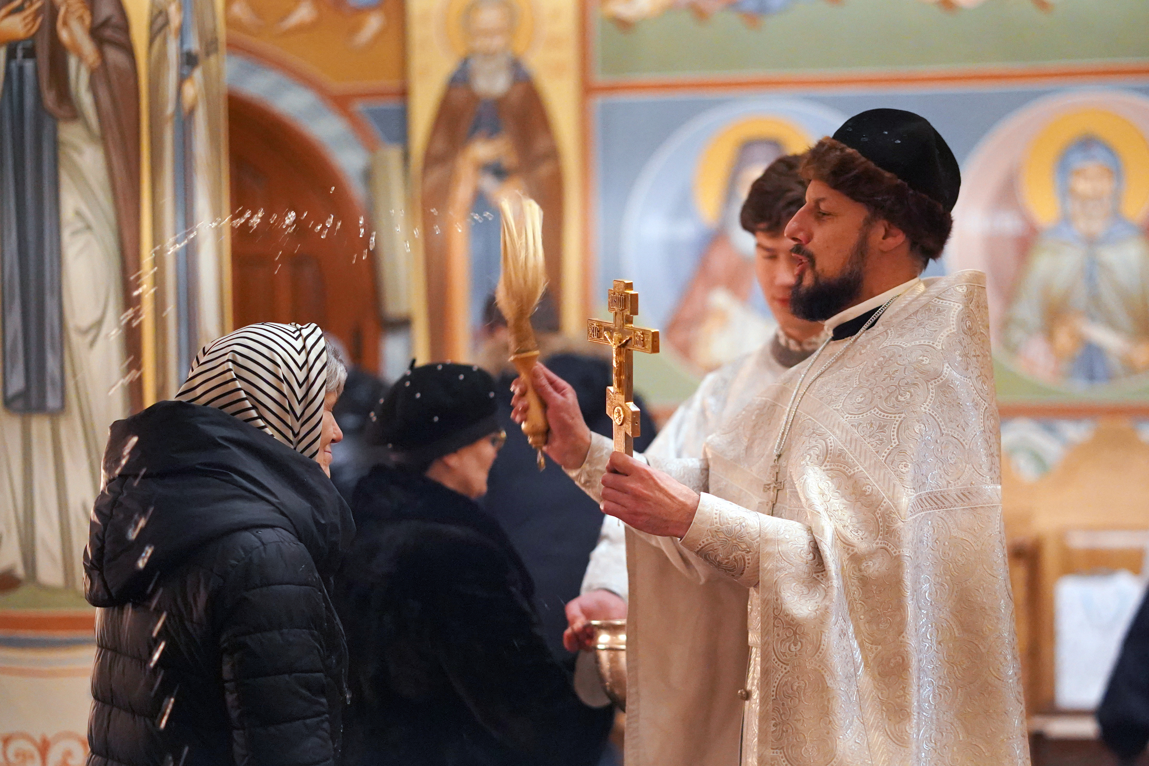  The feast of the Baptism of Christ in Zwierki Convent