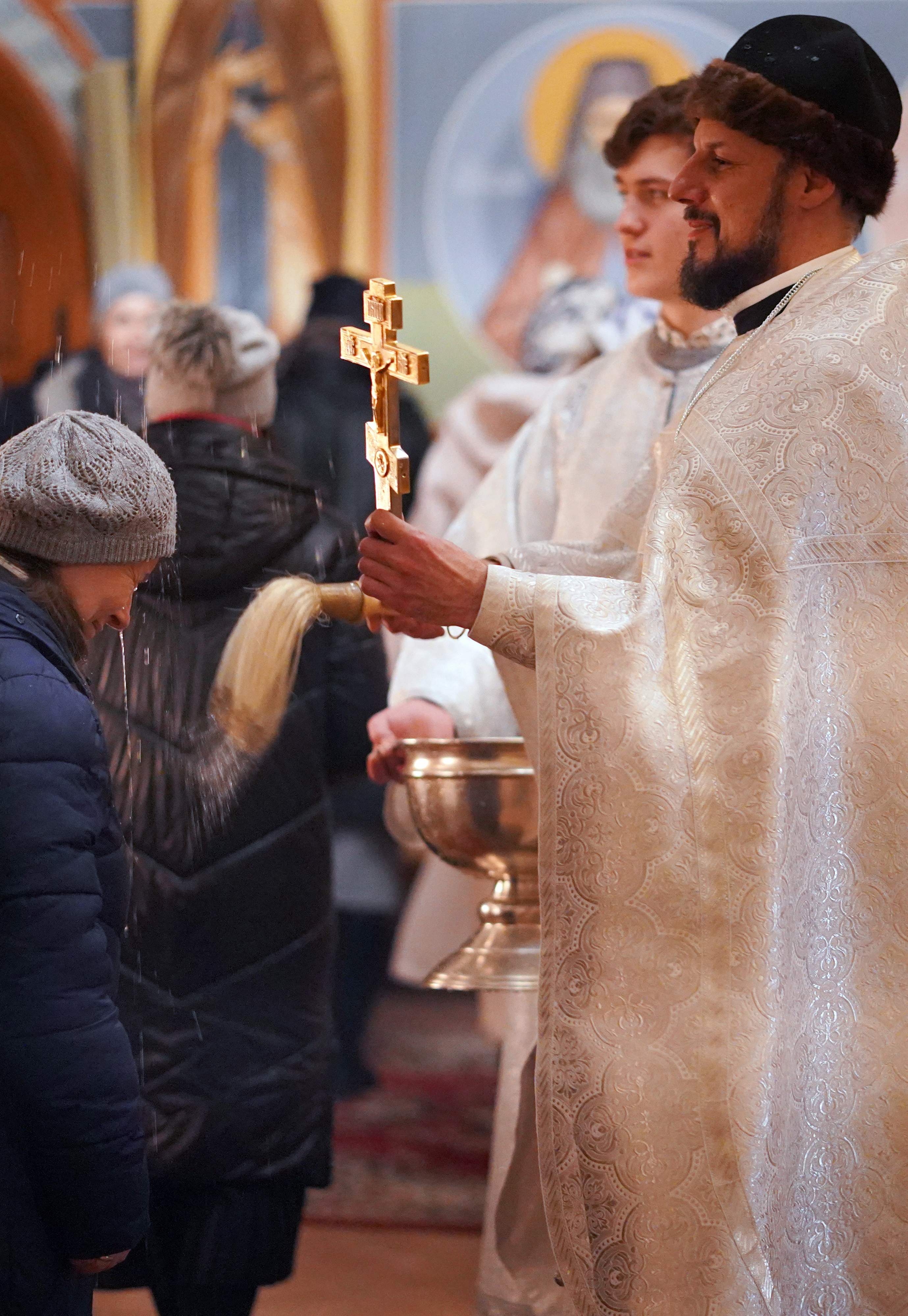  The feast of the Baptism of Christ in Zwierki Convent