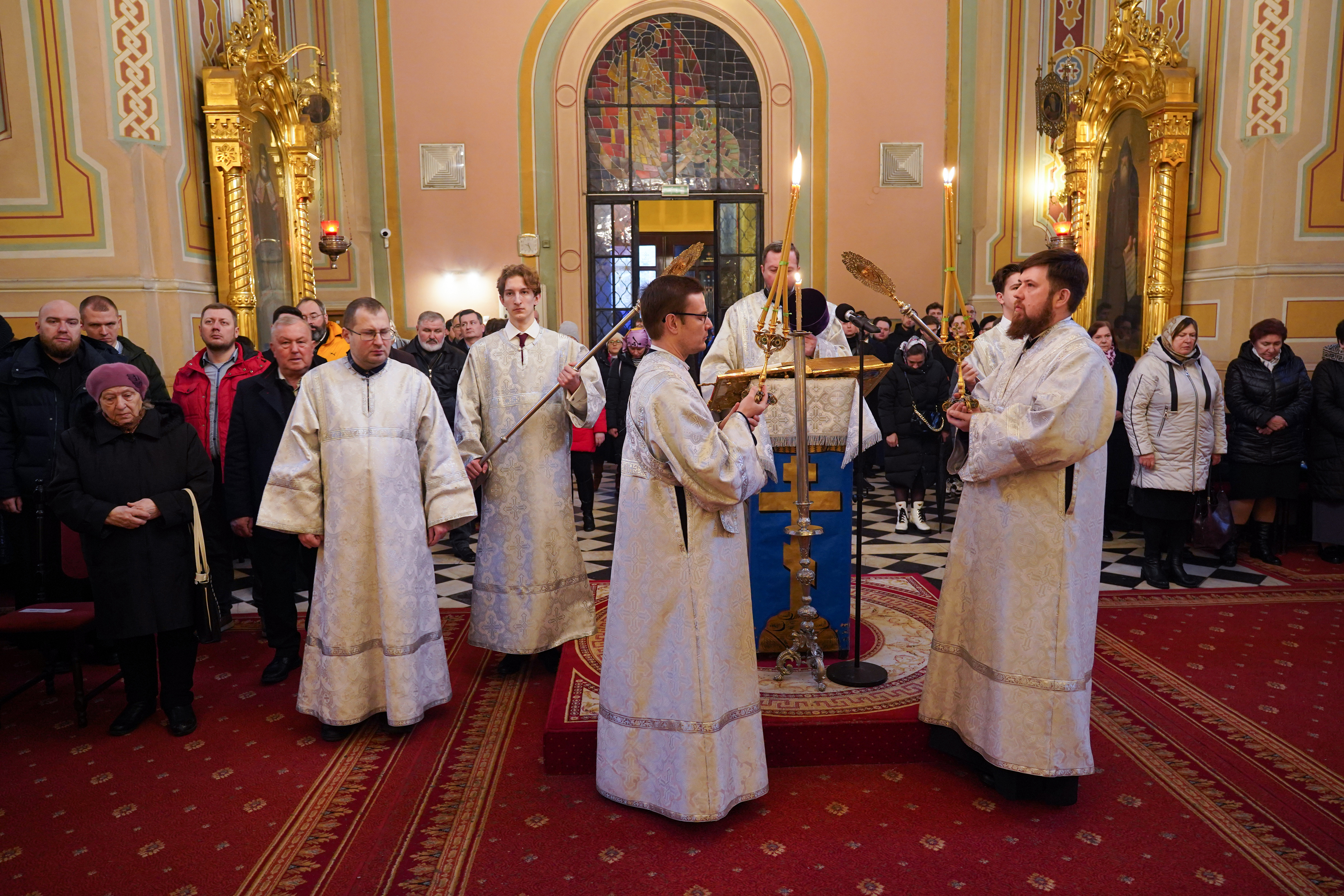 St. Sawa feast in St. Mary Magdalene Orthodox Cathedral in Warsaw