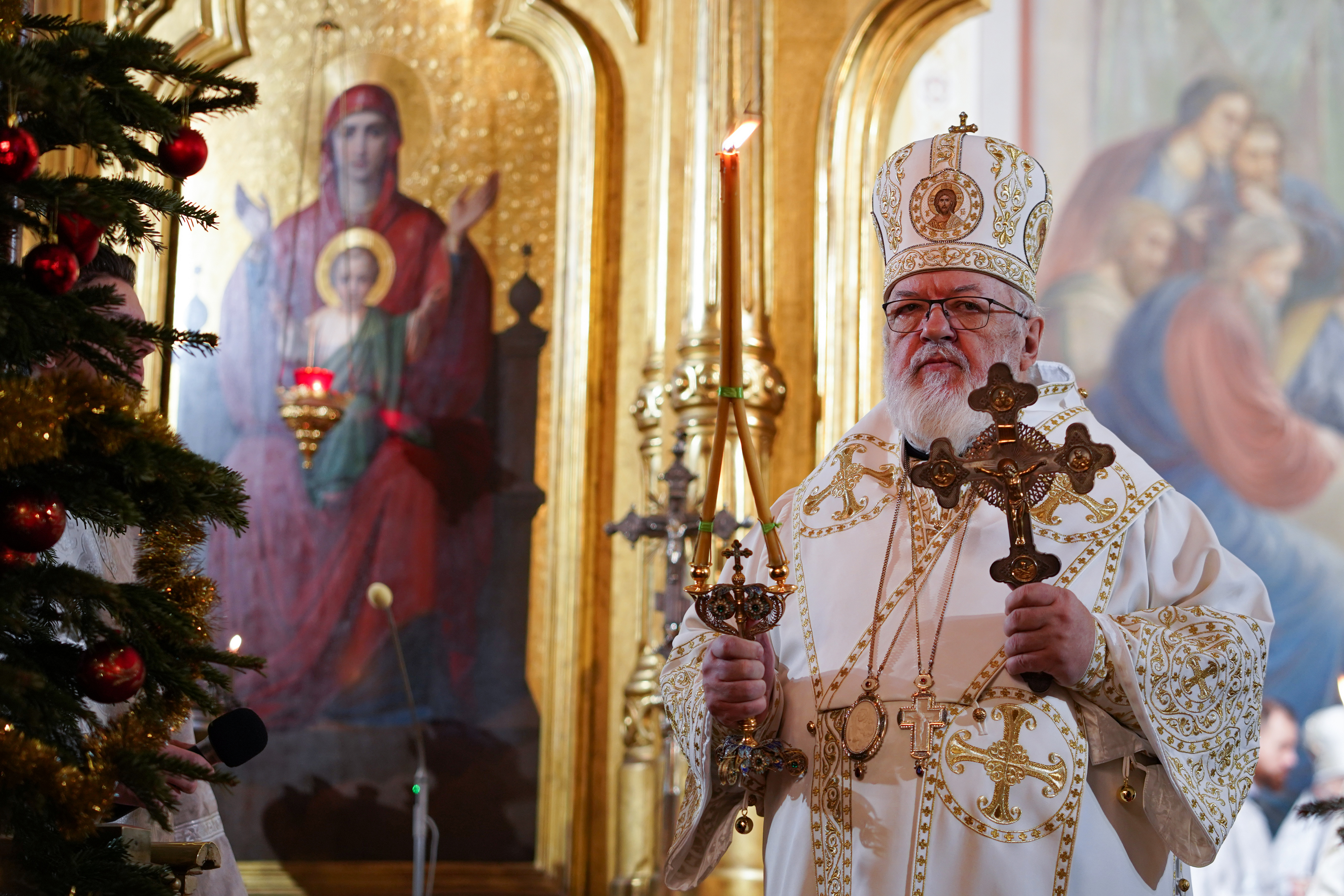 St. Sawa feast in St. Mary Magdalene Orthodox Cathedral in Warsaw