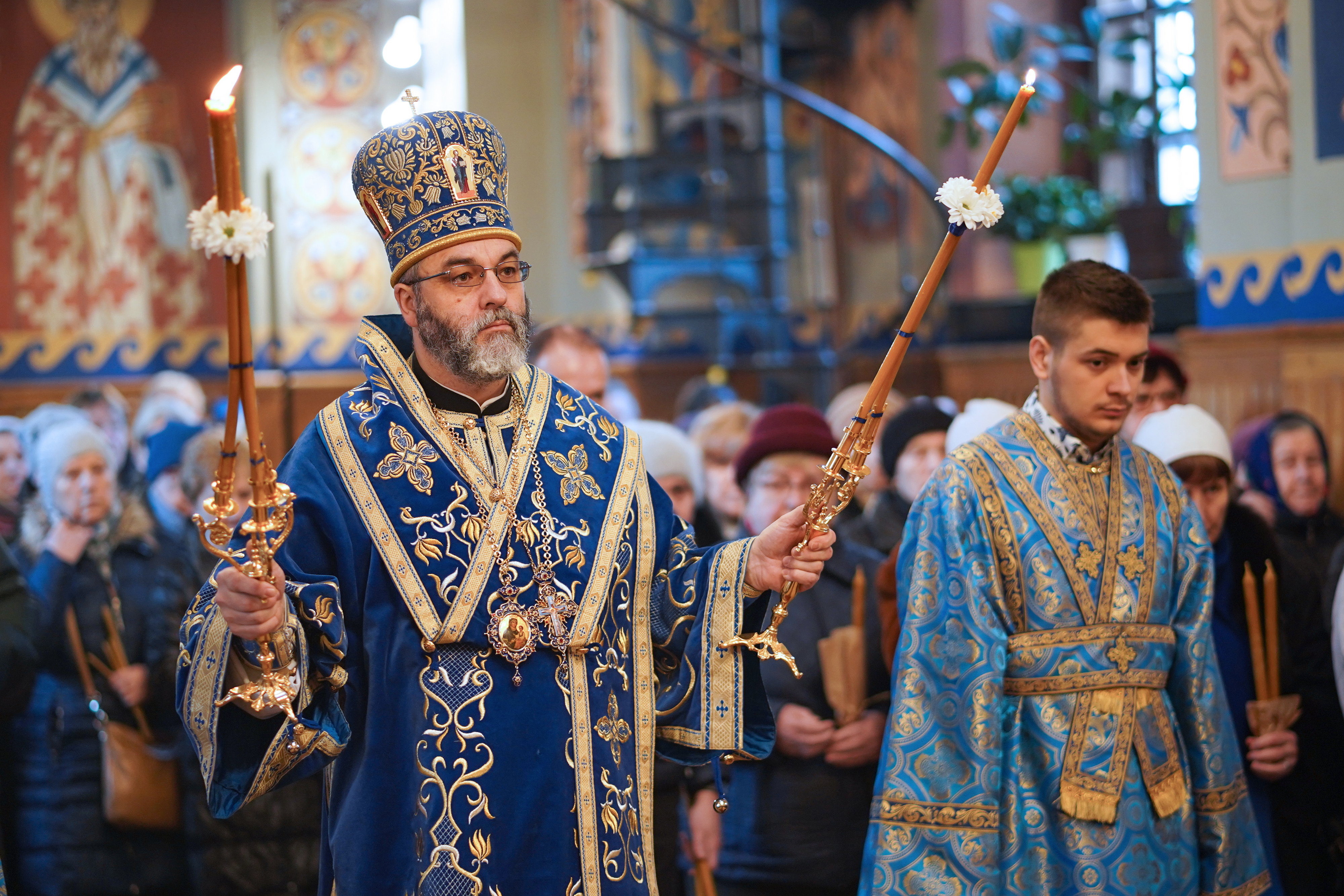 The Meeting of the Lord in the Temple feast in St. Nicholas Cathedral in Białystok