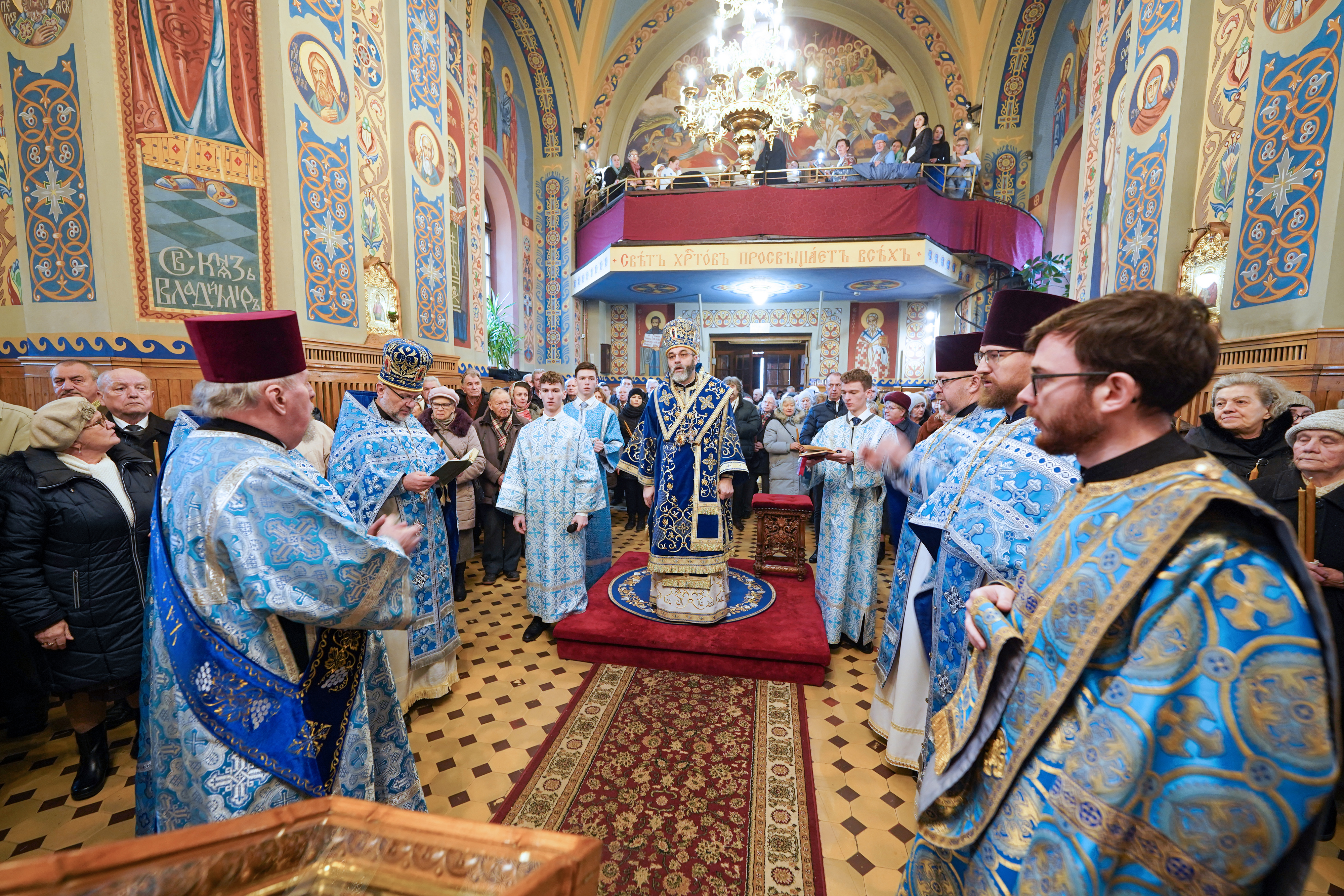 The Meeting of the Lord in the Temple feast in St. Nicholas Cathedral in Białystok