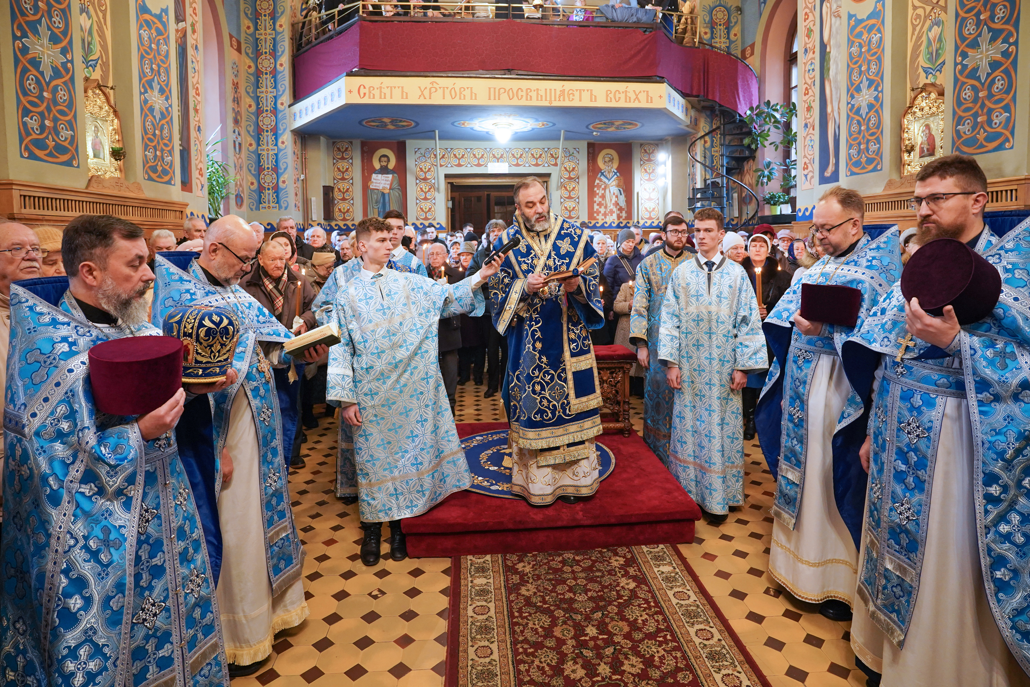 The Meeting of the Lord in the Temple feast in St. Nicholas Cathedral in Białystok