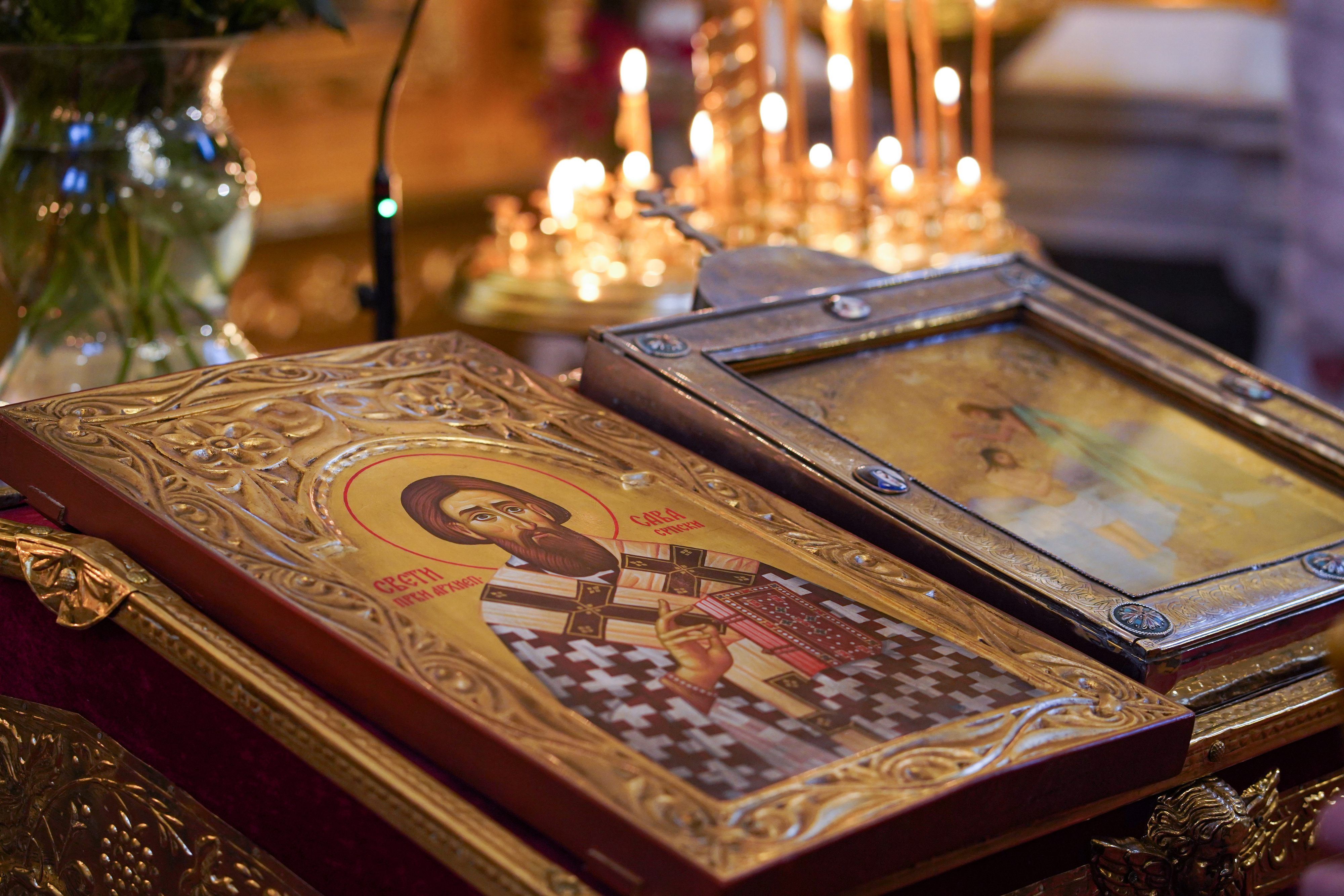 St. Sawa feast in St. Mary Magdalene Orthodox Cathedral in Warsaw