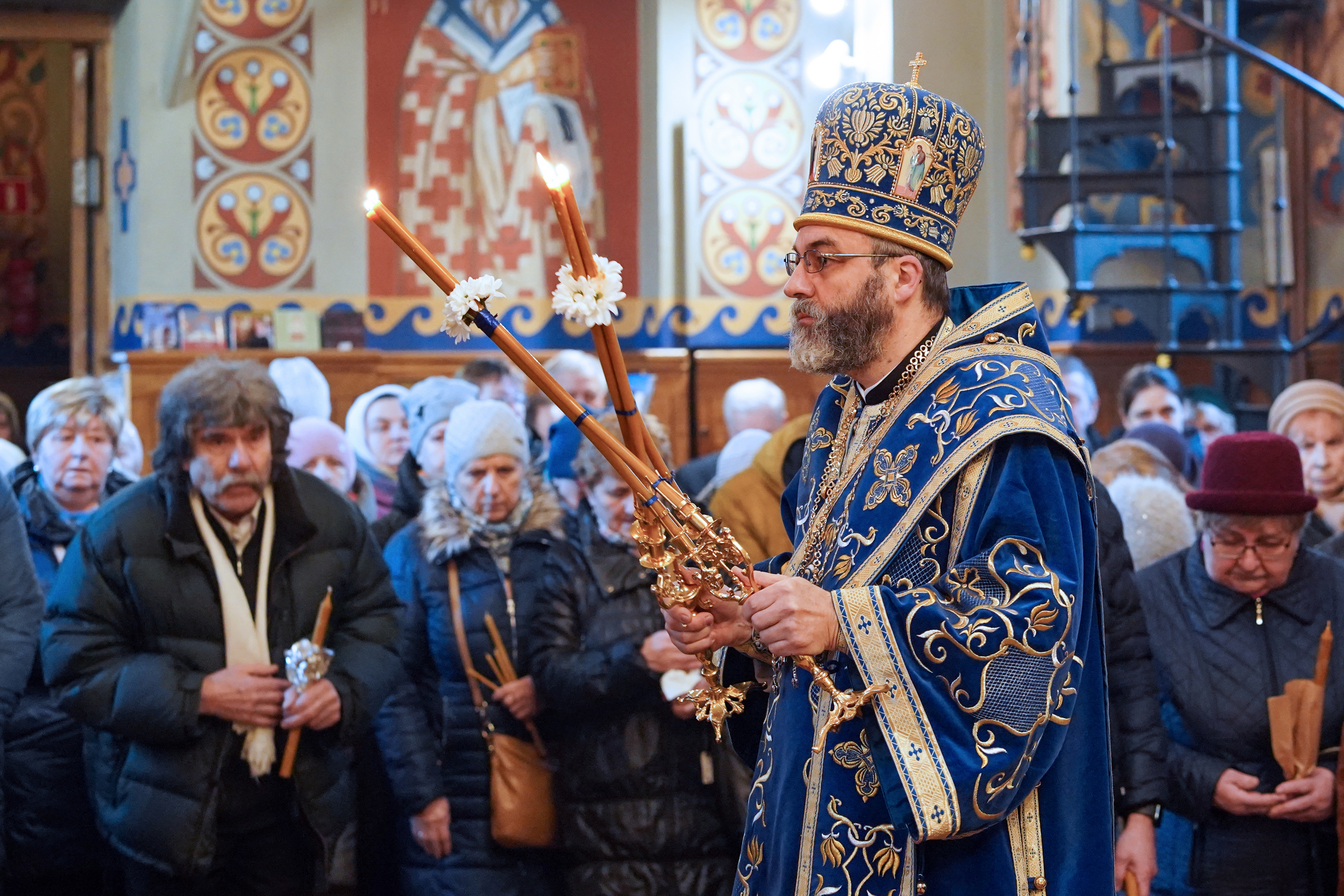 The Meeting of the Lord in the Temple feast in St. Nicholas Cathedral in Białystok