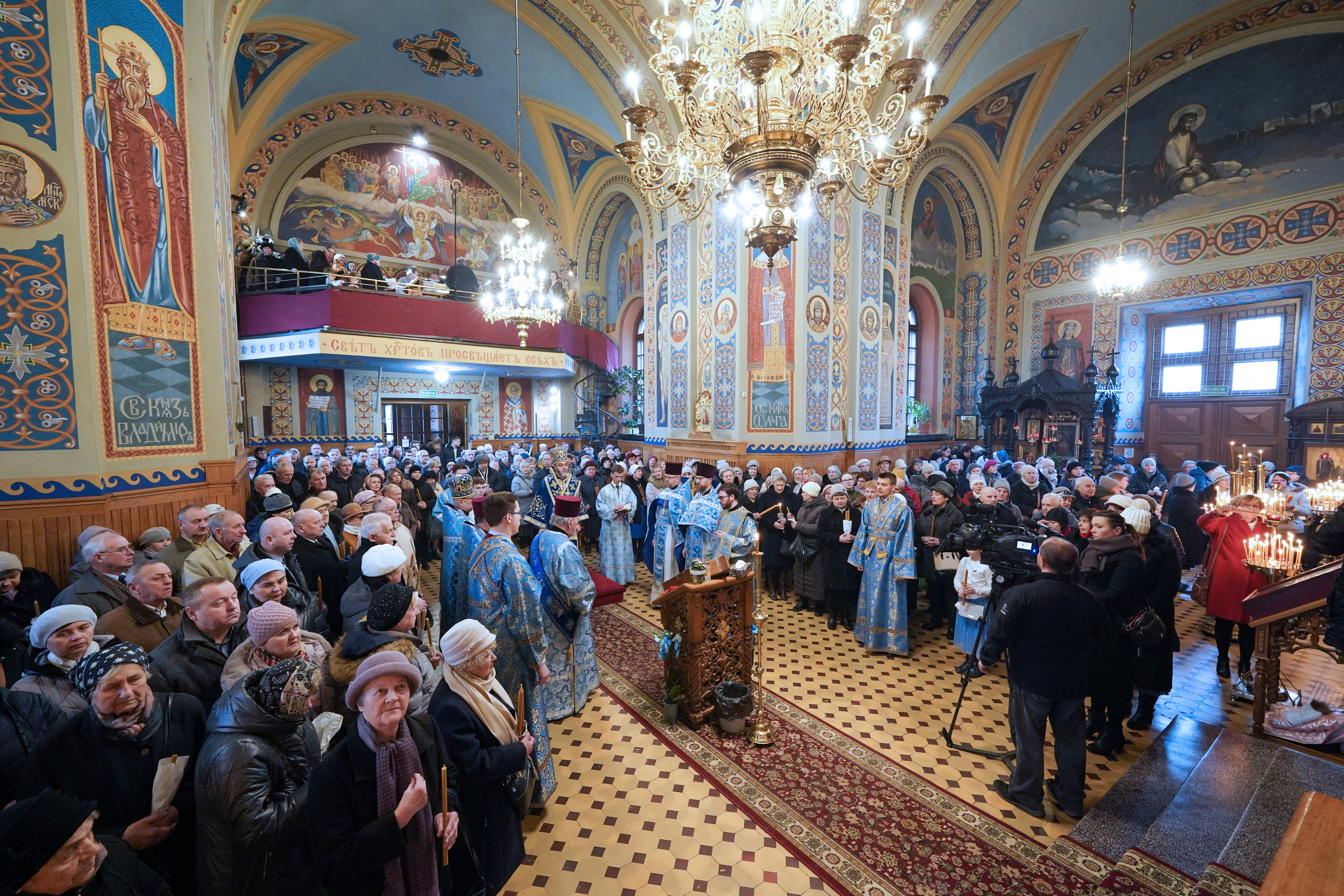 The Meeting of the Lord in the Temple feast in St. Nicholas Cathedral in Białystok