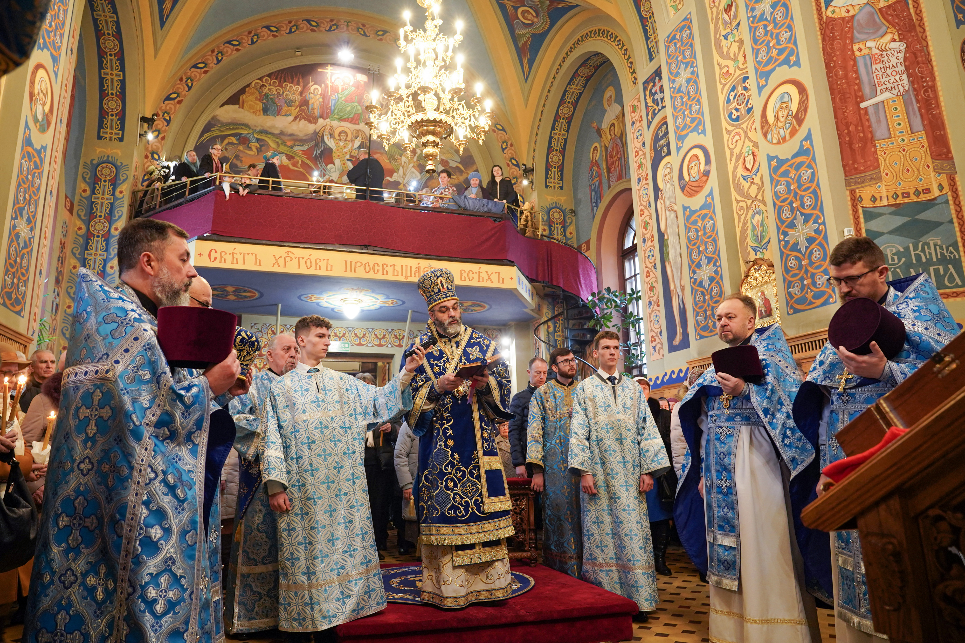 The Meeting of the Lord in the Temple feast in St. Nicholas Cathedral in Białystok