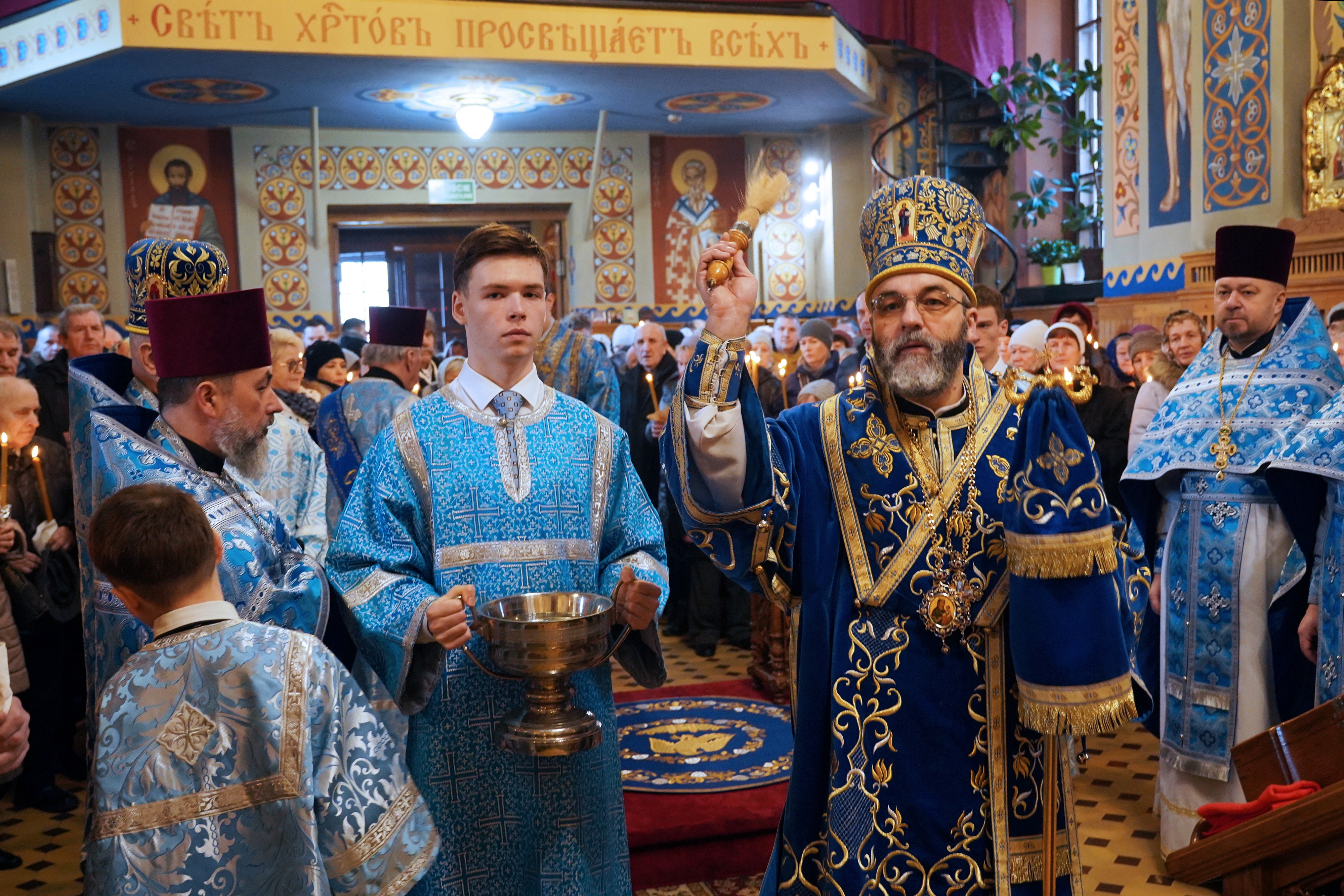 The Meeting of the Lord in the Temple feast in St. Nicholas Cathedral in Białystok