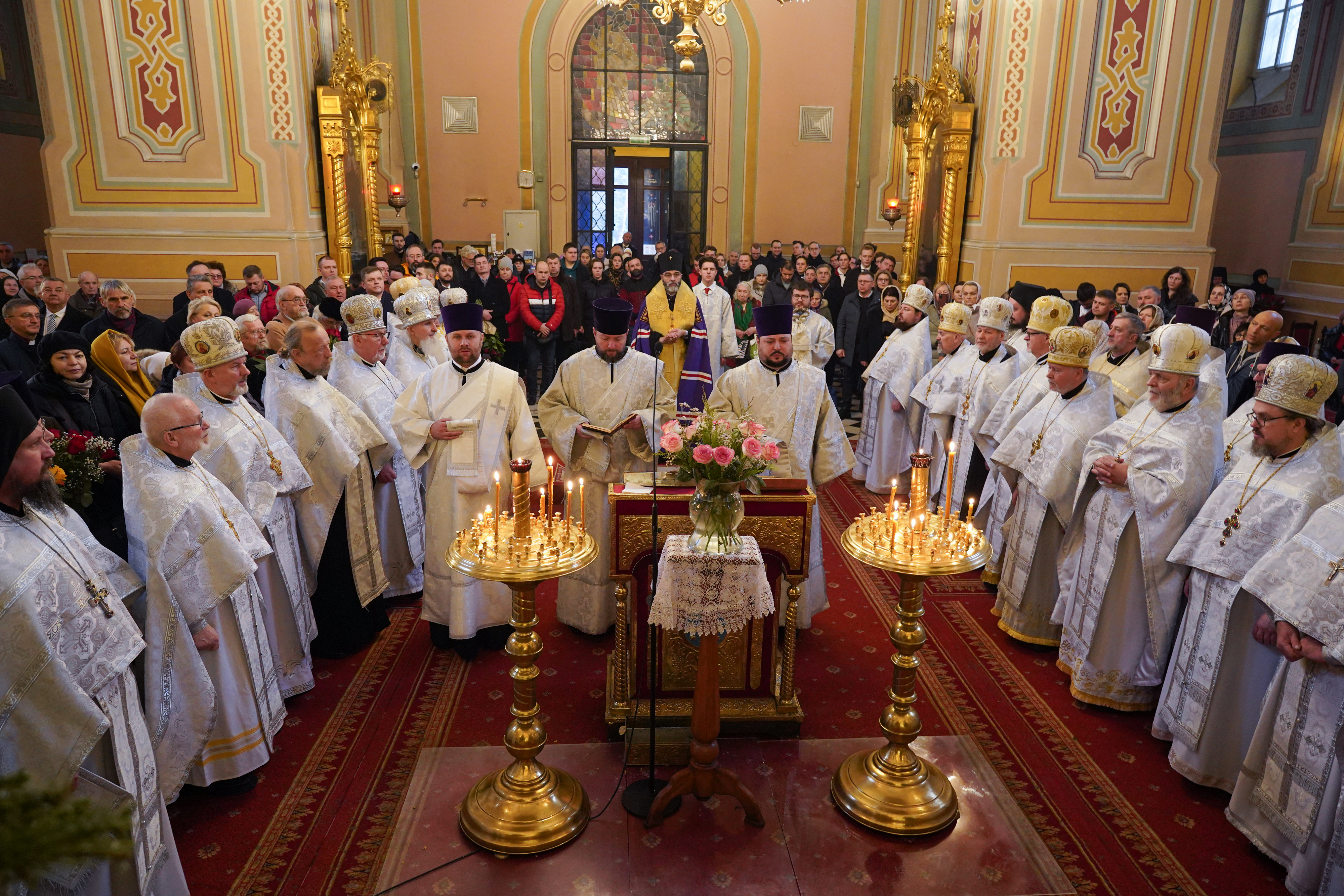 St. Sawa feast in St. Mary Magdalene Orthodox Cathedral in Warsaw