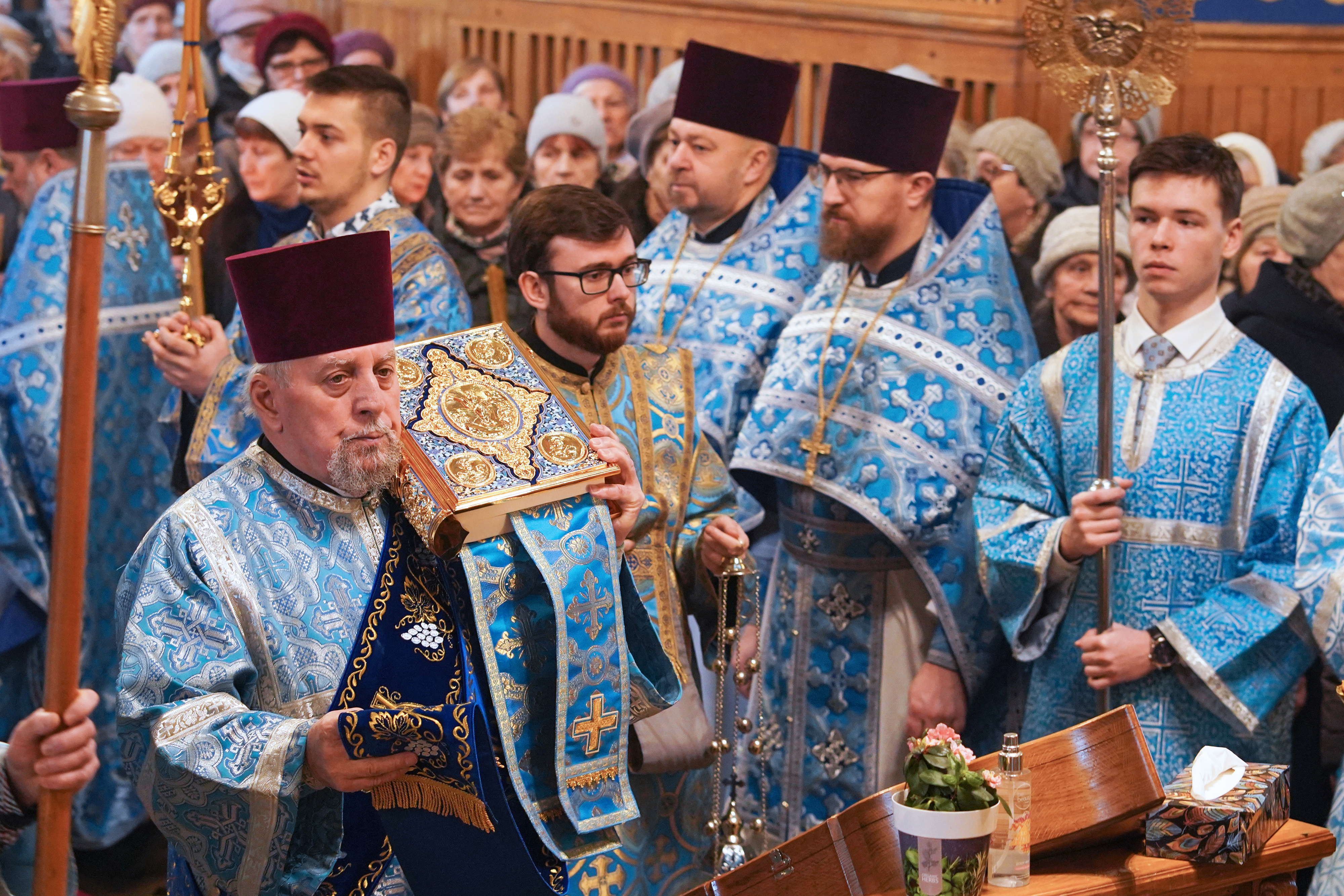 The Meeting of the Lord in the Temple feast in St. Nicholas Cathedral in Białystok 
