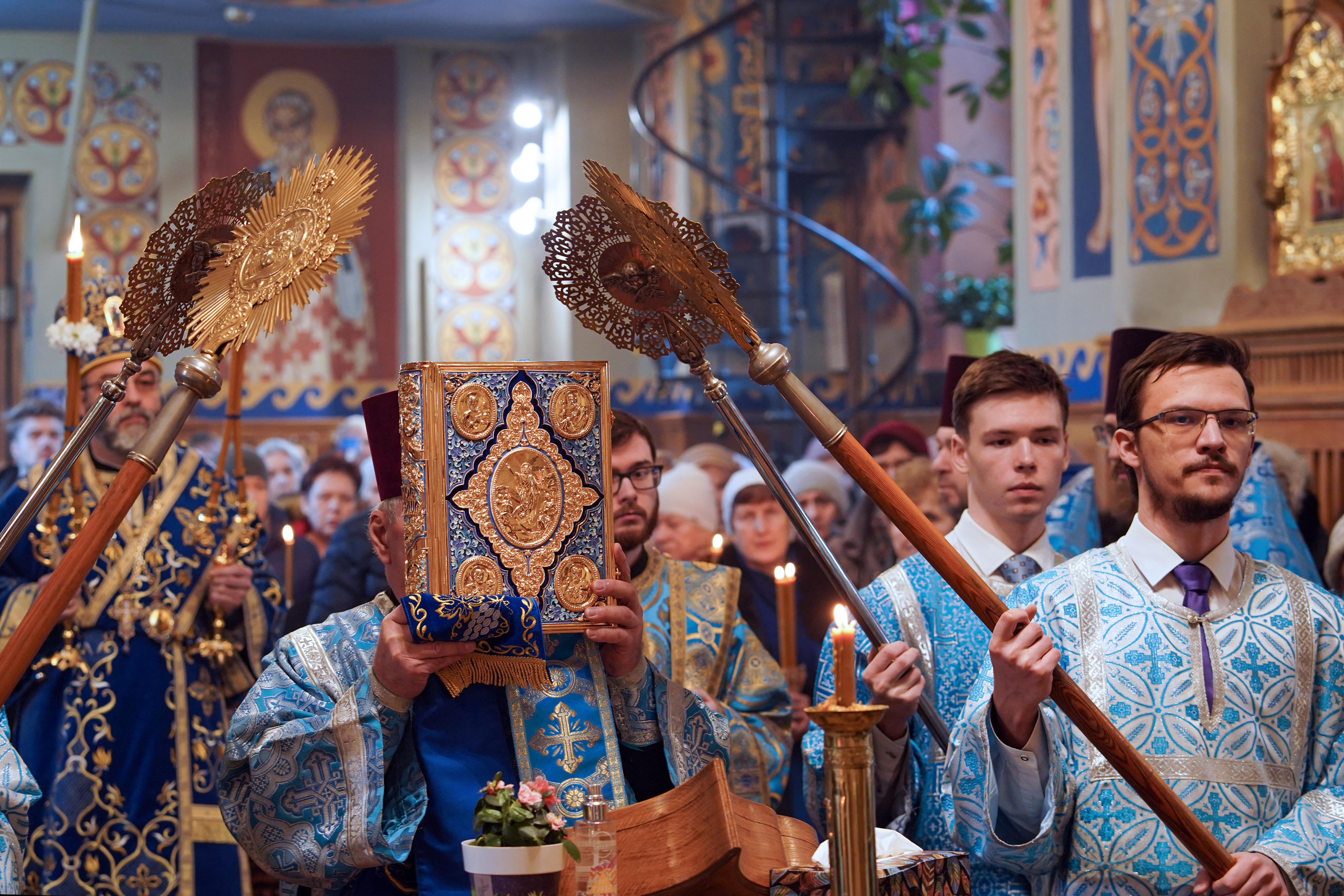 The Meeting of the Lord in the Temple feast in St. Nicholas Cathedral in Białystok 