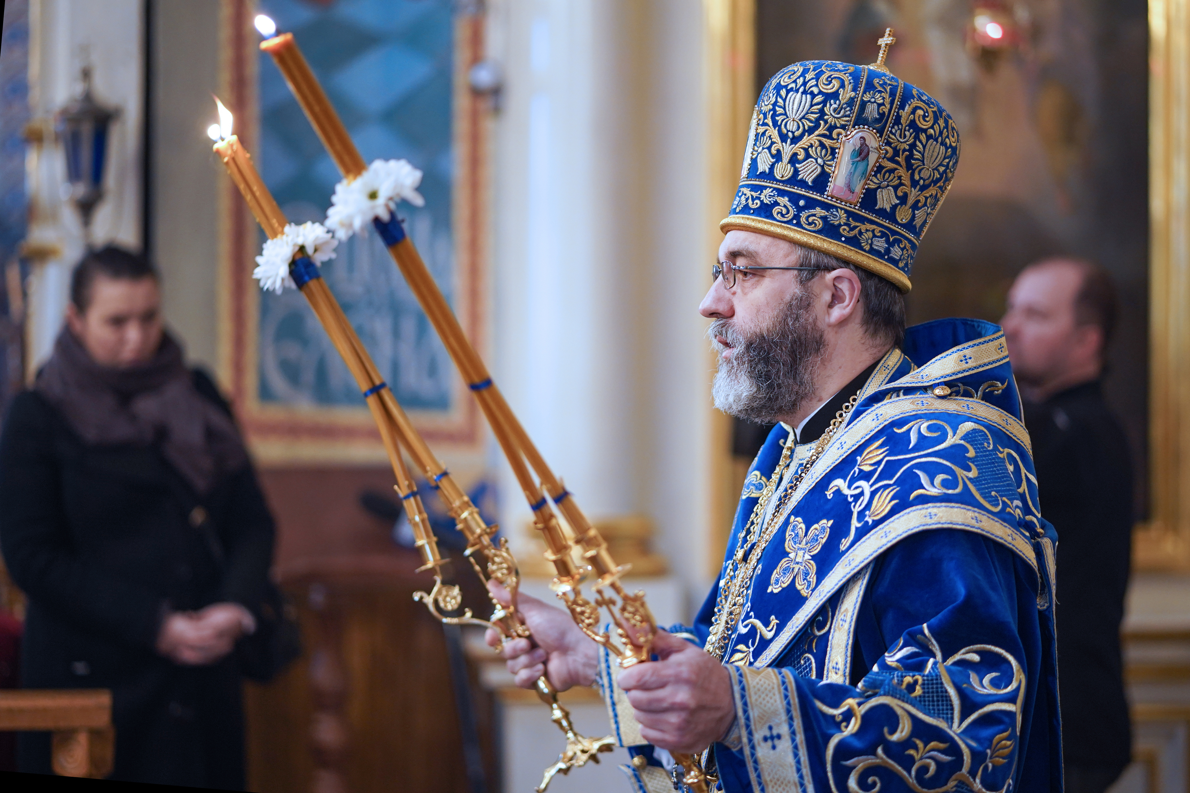 The Meeting of the Lord in the Temple feast in St. Nicholas Cathedral in Białystok 