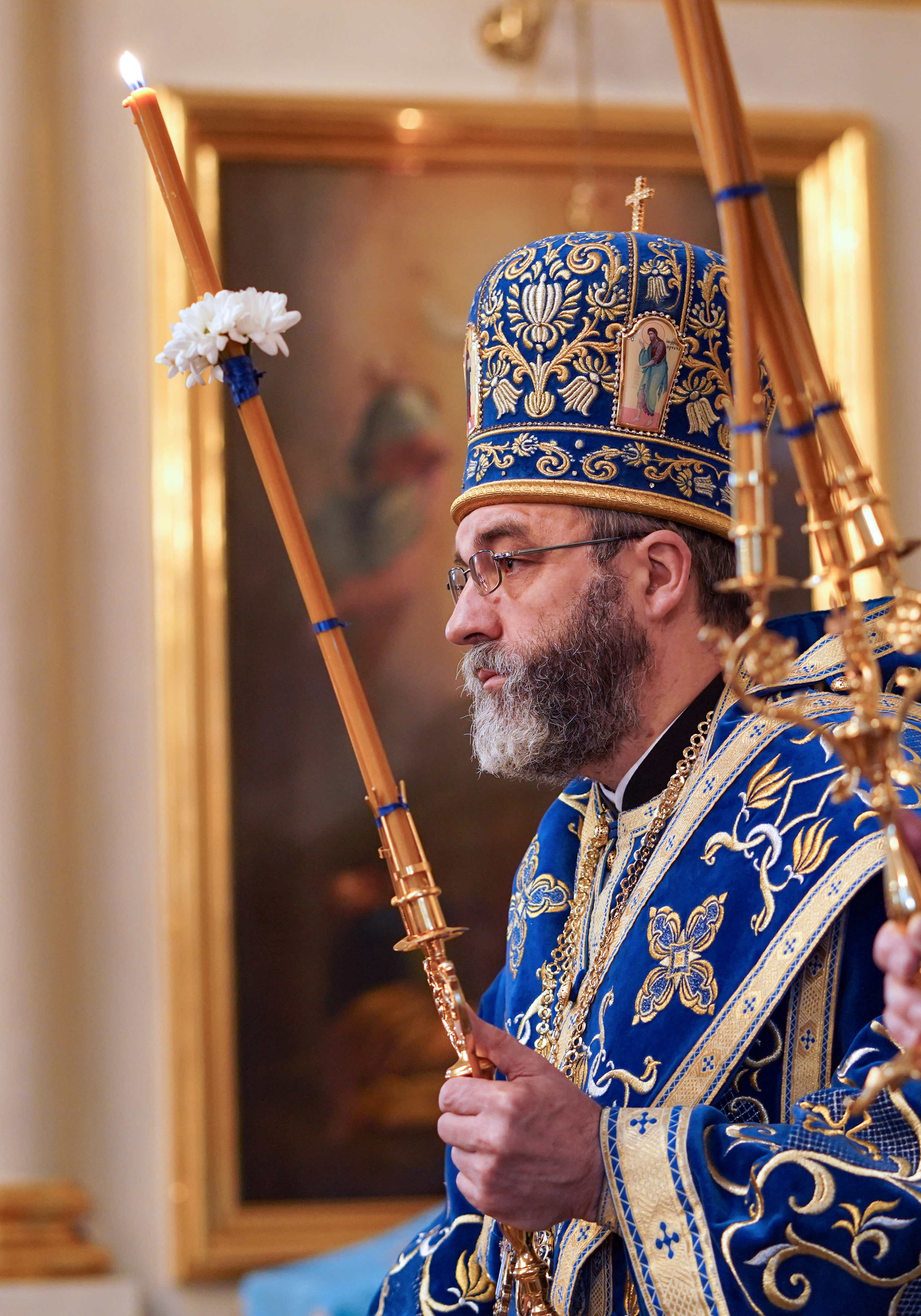 The Meeting of the Lord in the Temple feast in St. Nicholas Cathedral in Białystok