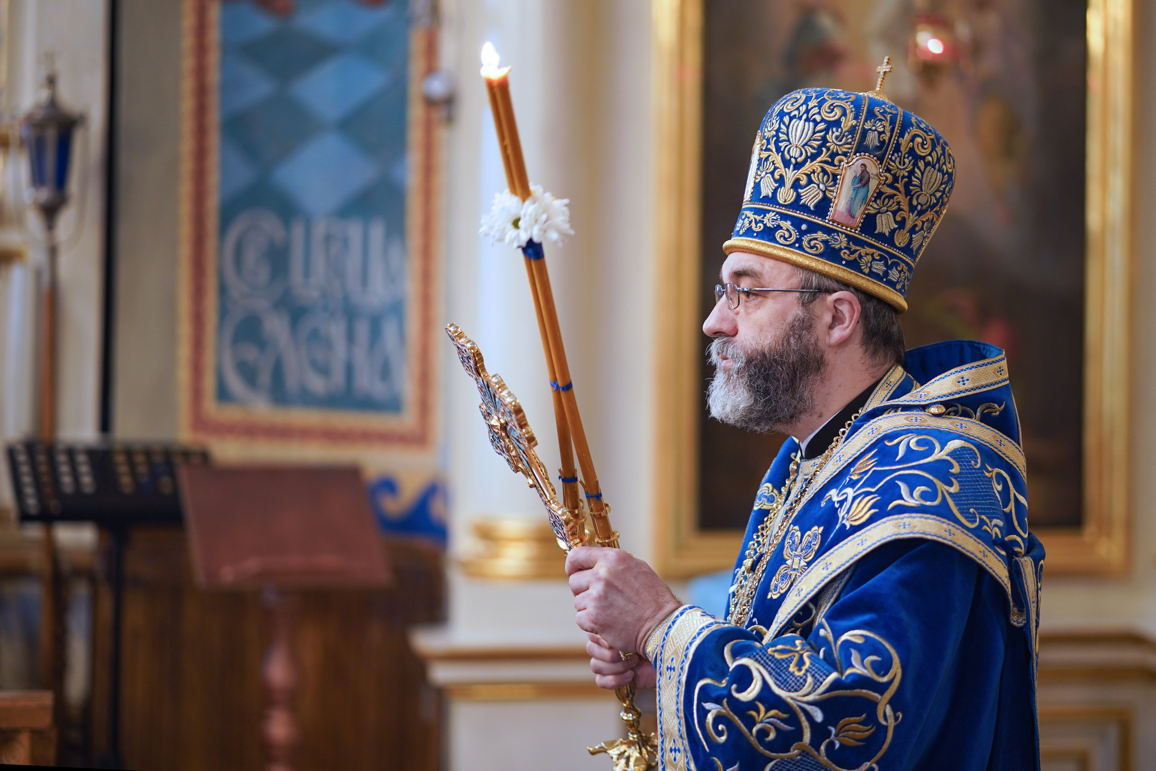 The Meeting of the Lord in the Temple feast in St. Nicholas Cathedral in Białystok 