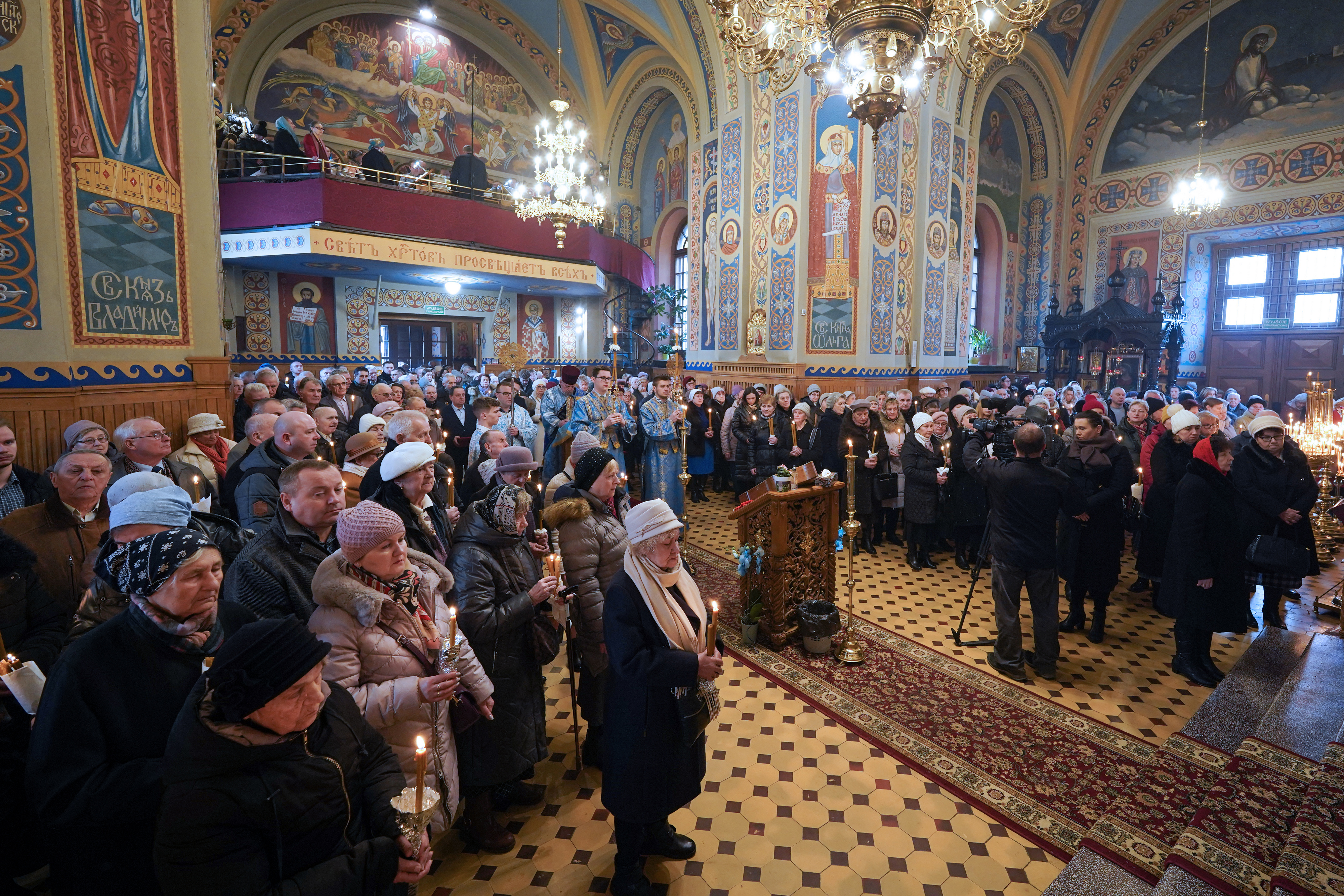 The Meeting of the Lord in the Temple feast in St. Nicholas Cathedral in Białystok 