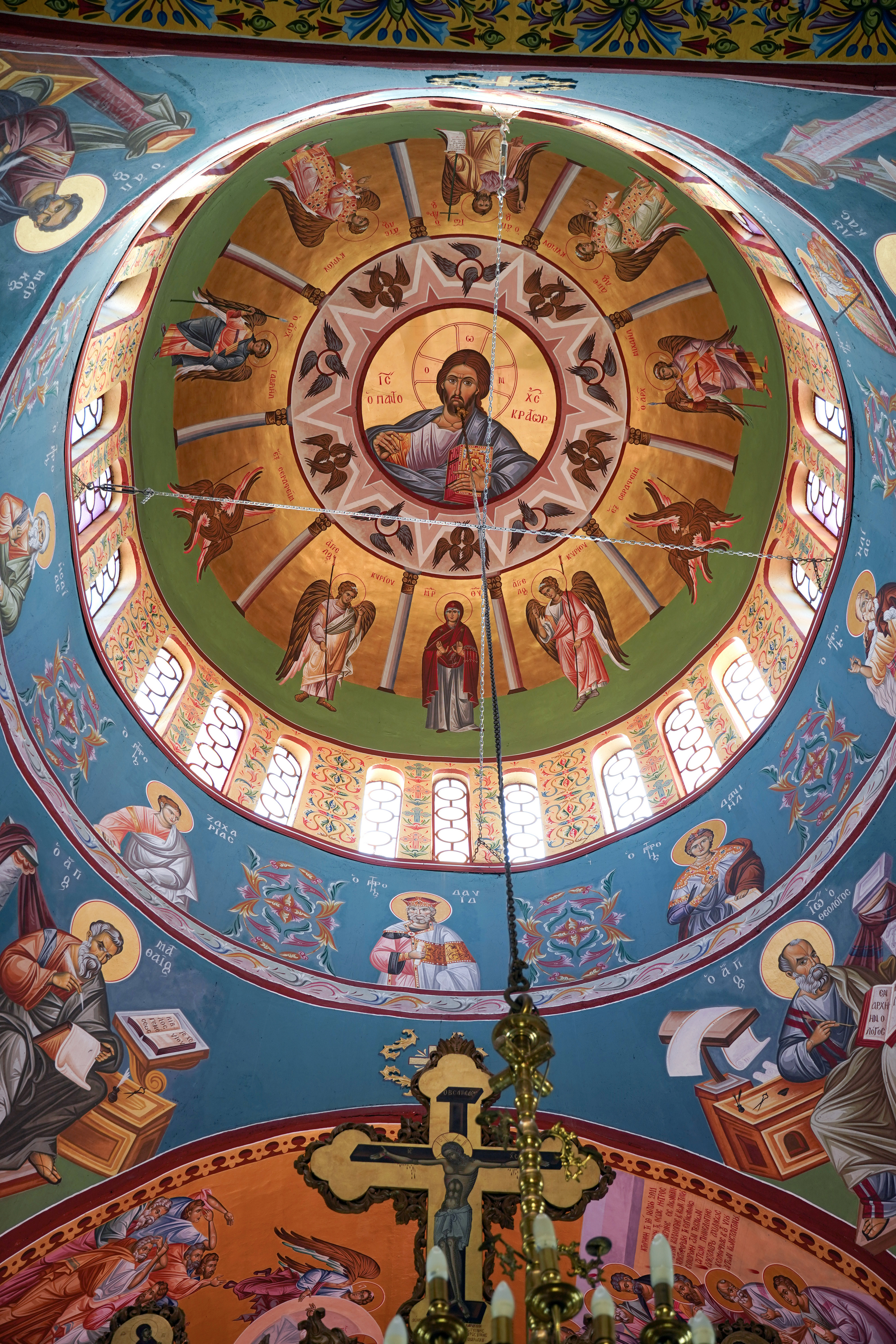 The Holy Trinity church in Polystylo