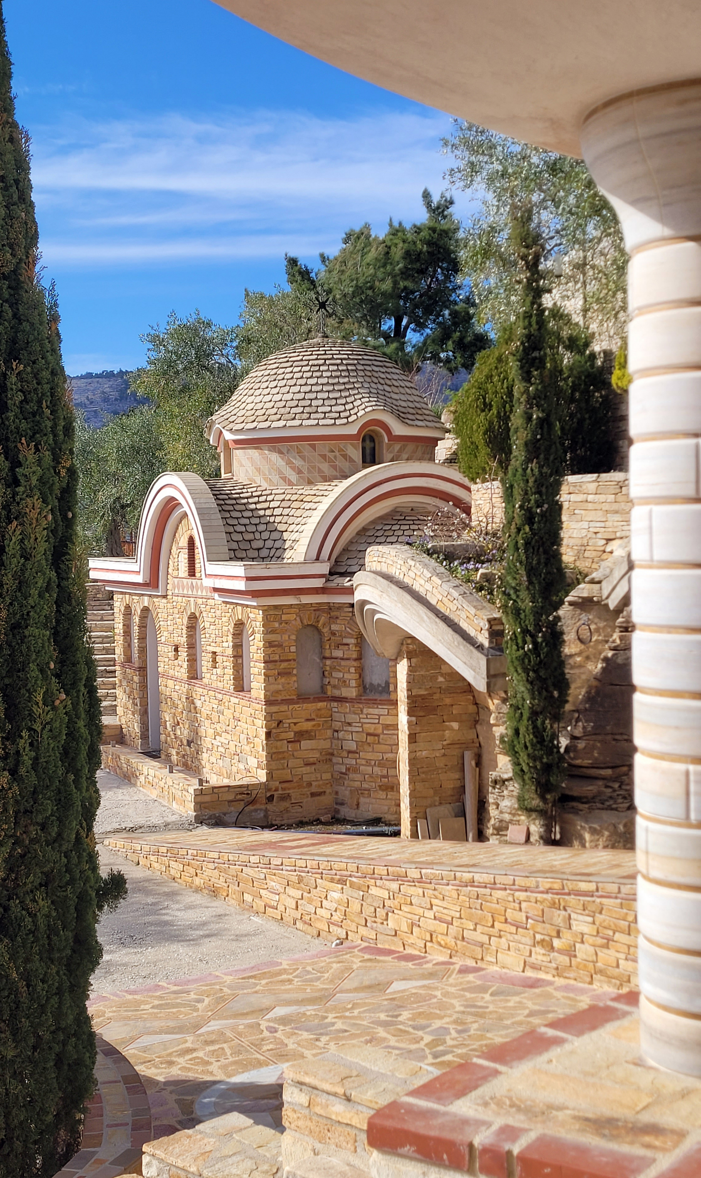 The monastery of Archangel Michael on Thassos 