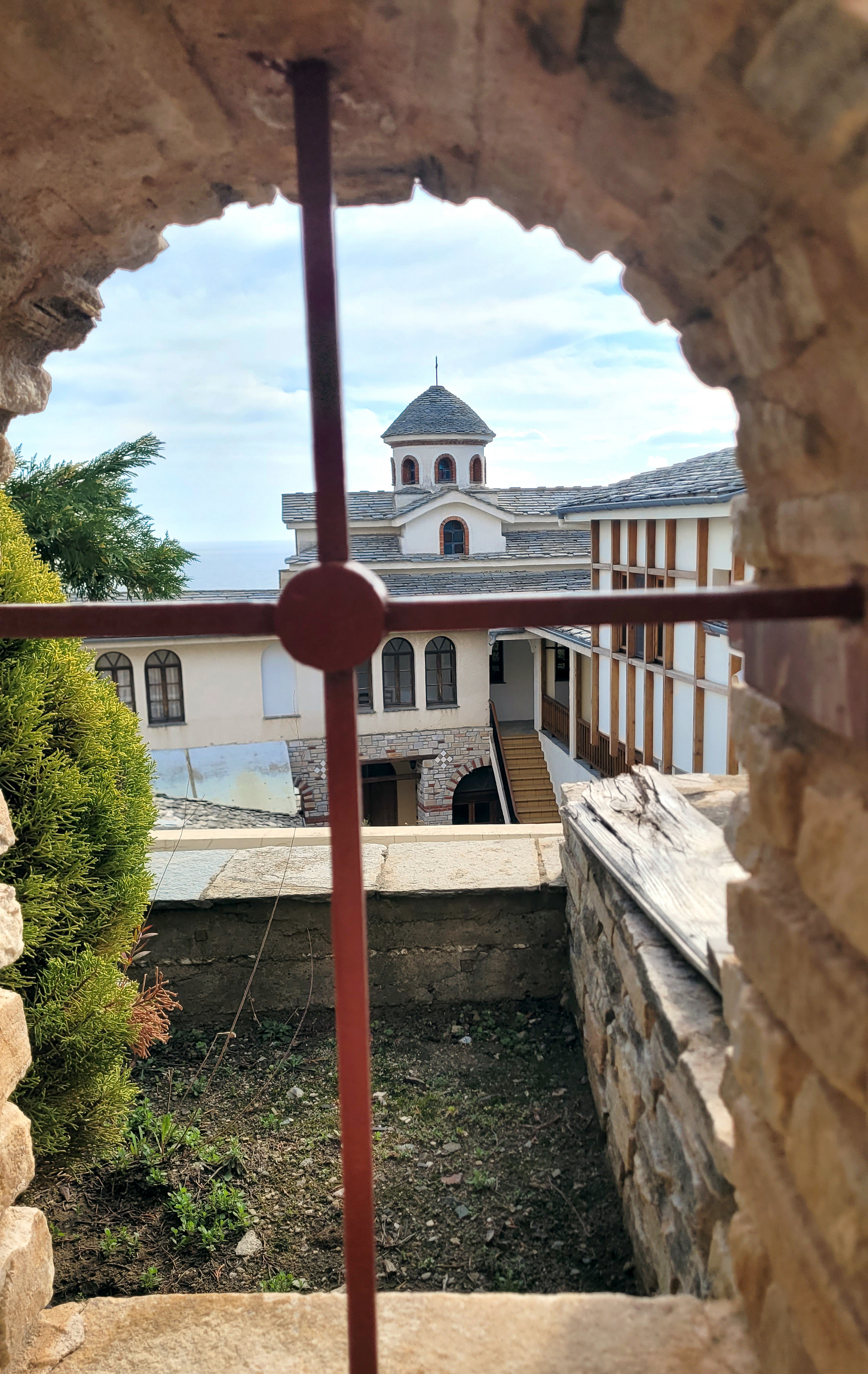 The monastery of Archangel Michael on Thassos 