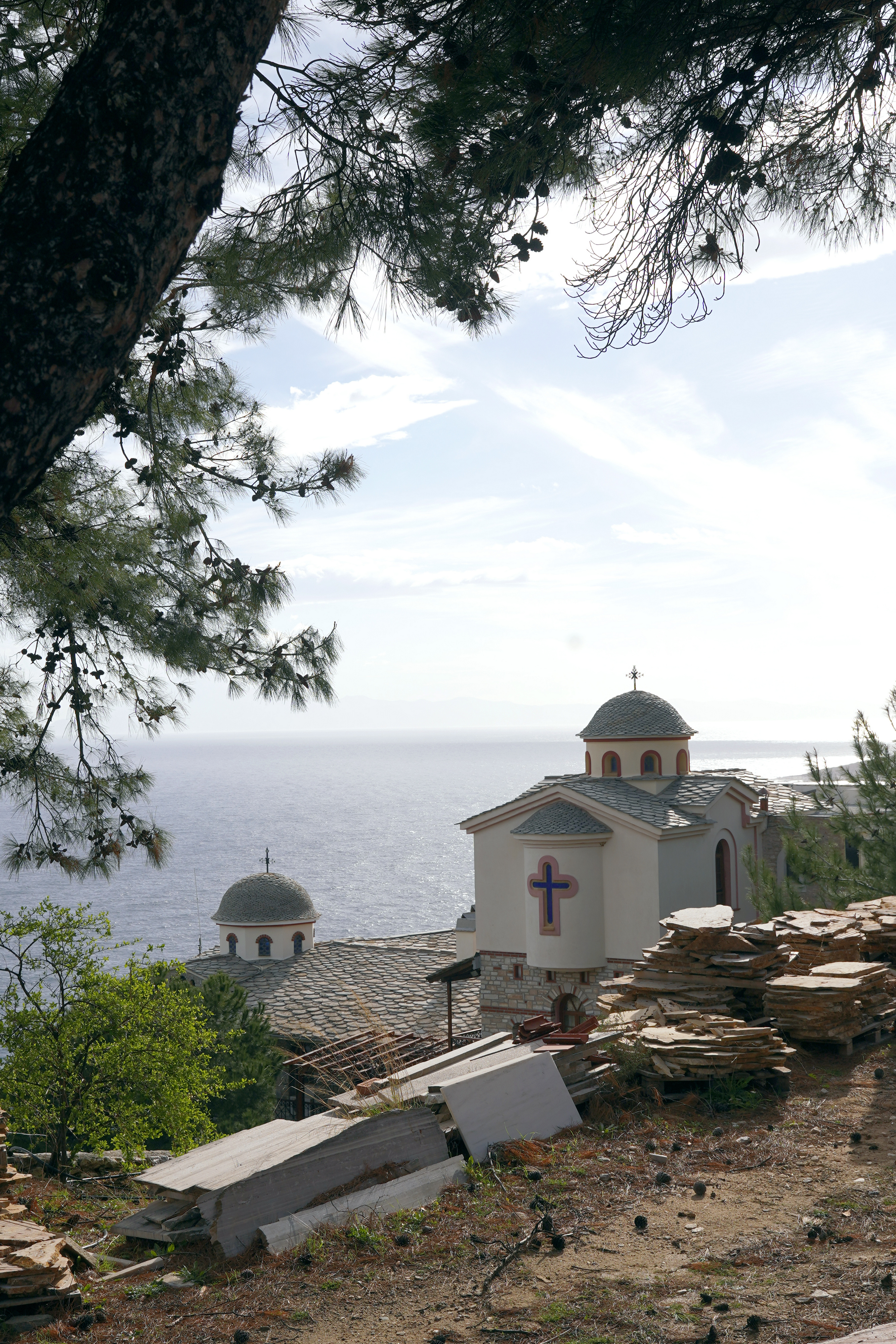 The monastery of Archangel Michael on Thassos 