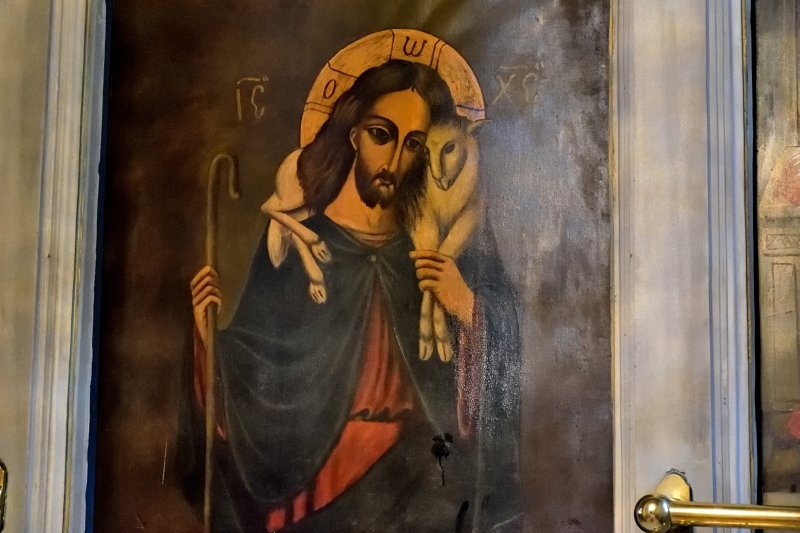 Chrystus Dobry Pasterz - monaster Życiodajne Źródło w Konstantynopolu 2023