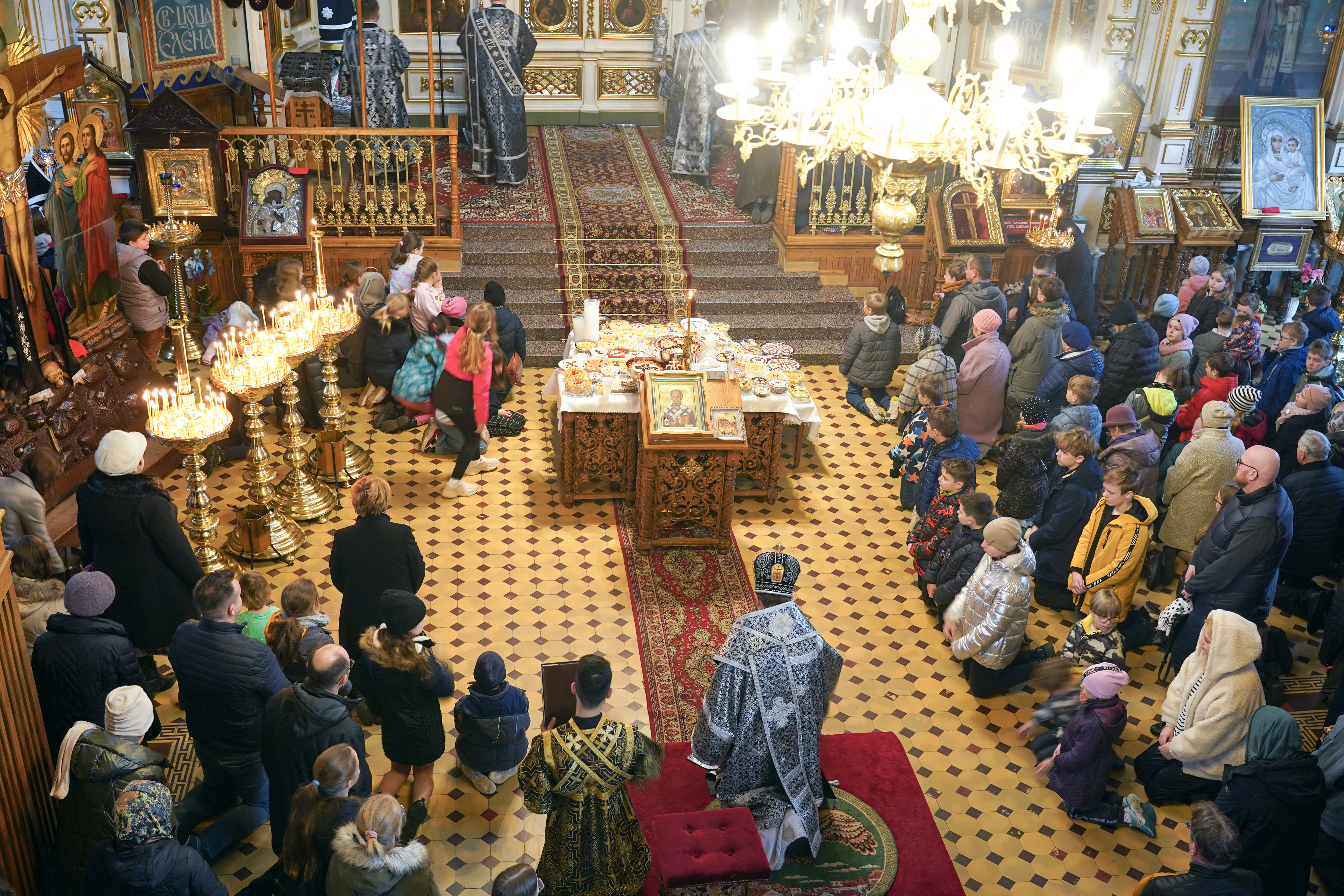 St. Theodore Tiron feast in St. Nicholas Cathedral in Białystok