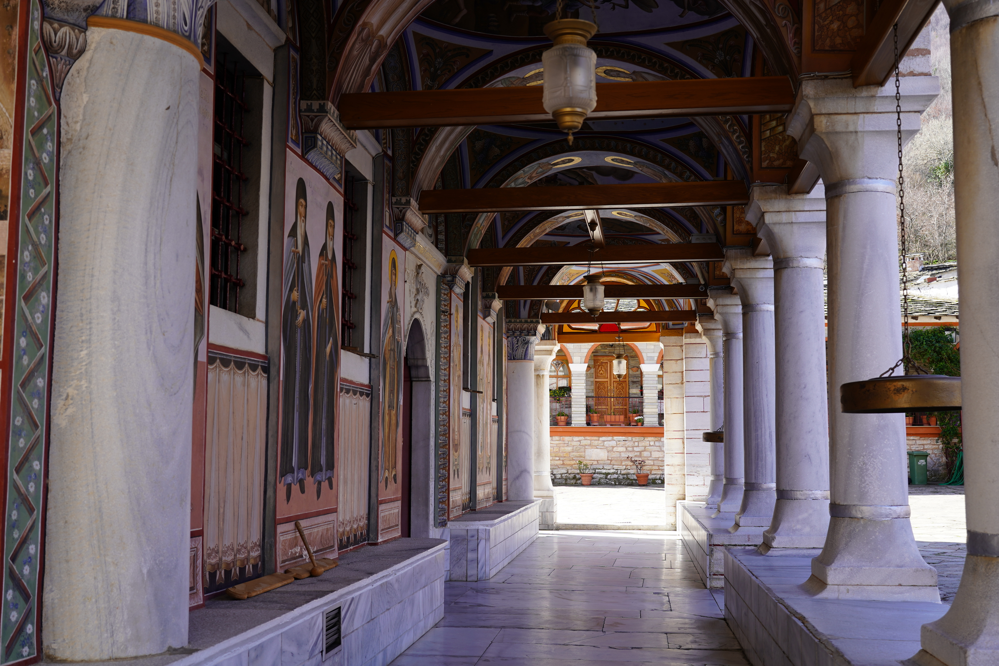 Ikosifinisa Mother of God convent close to Kavala
