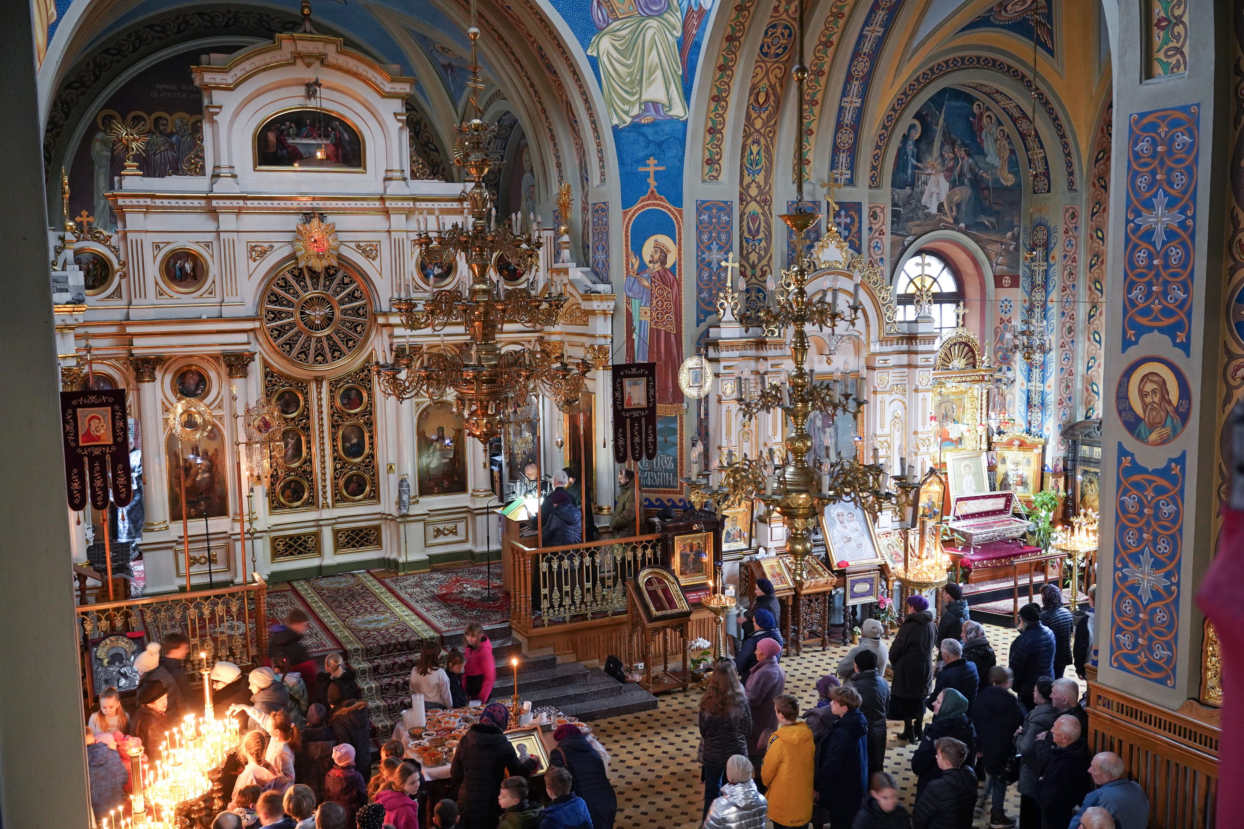 St. Theodore Tiron feast in St. Nicholas Cathedral in Białystok 