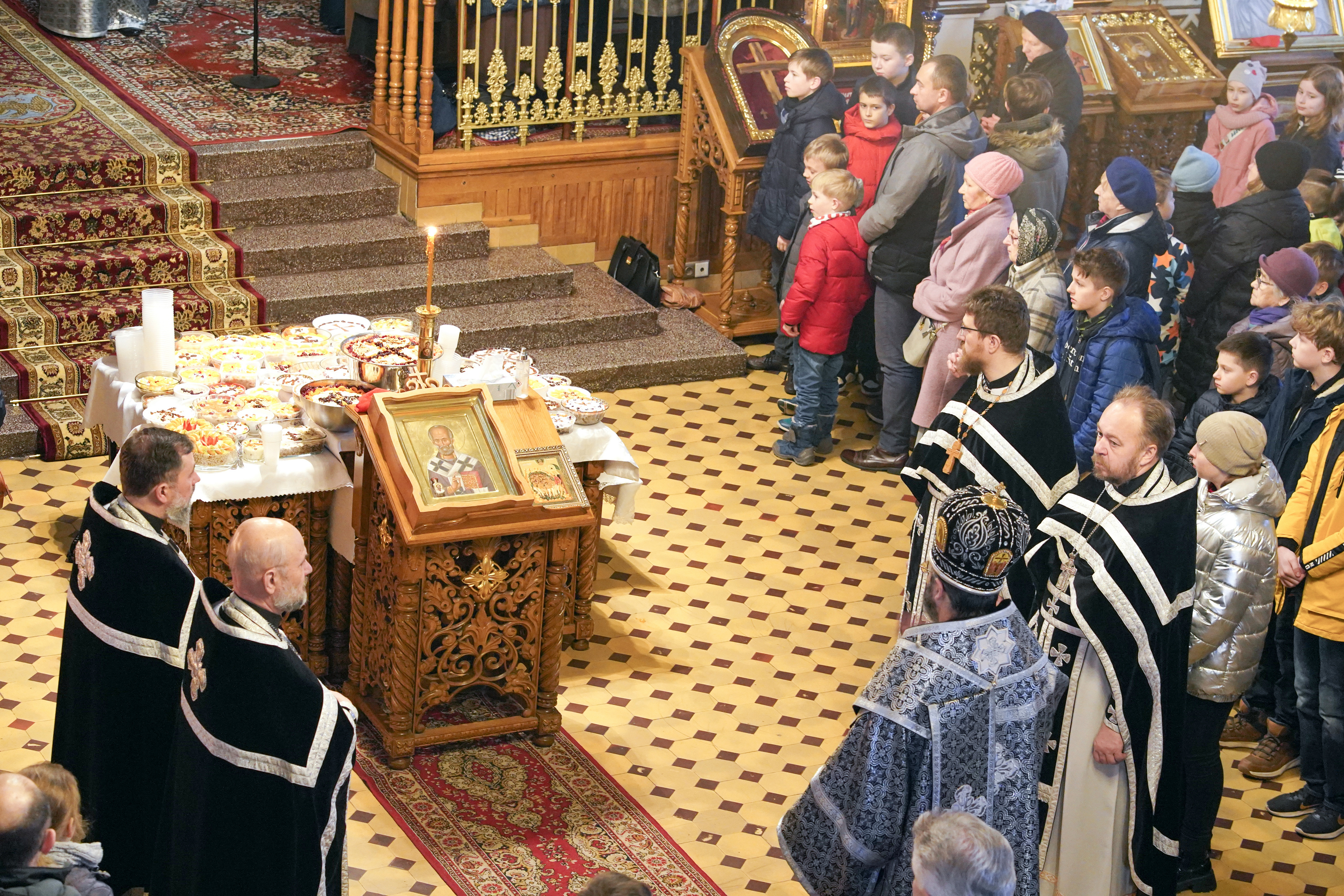 St. Theodore Tiron feast in St. Nicholas Cathedral in Białystok 