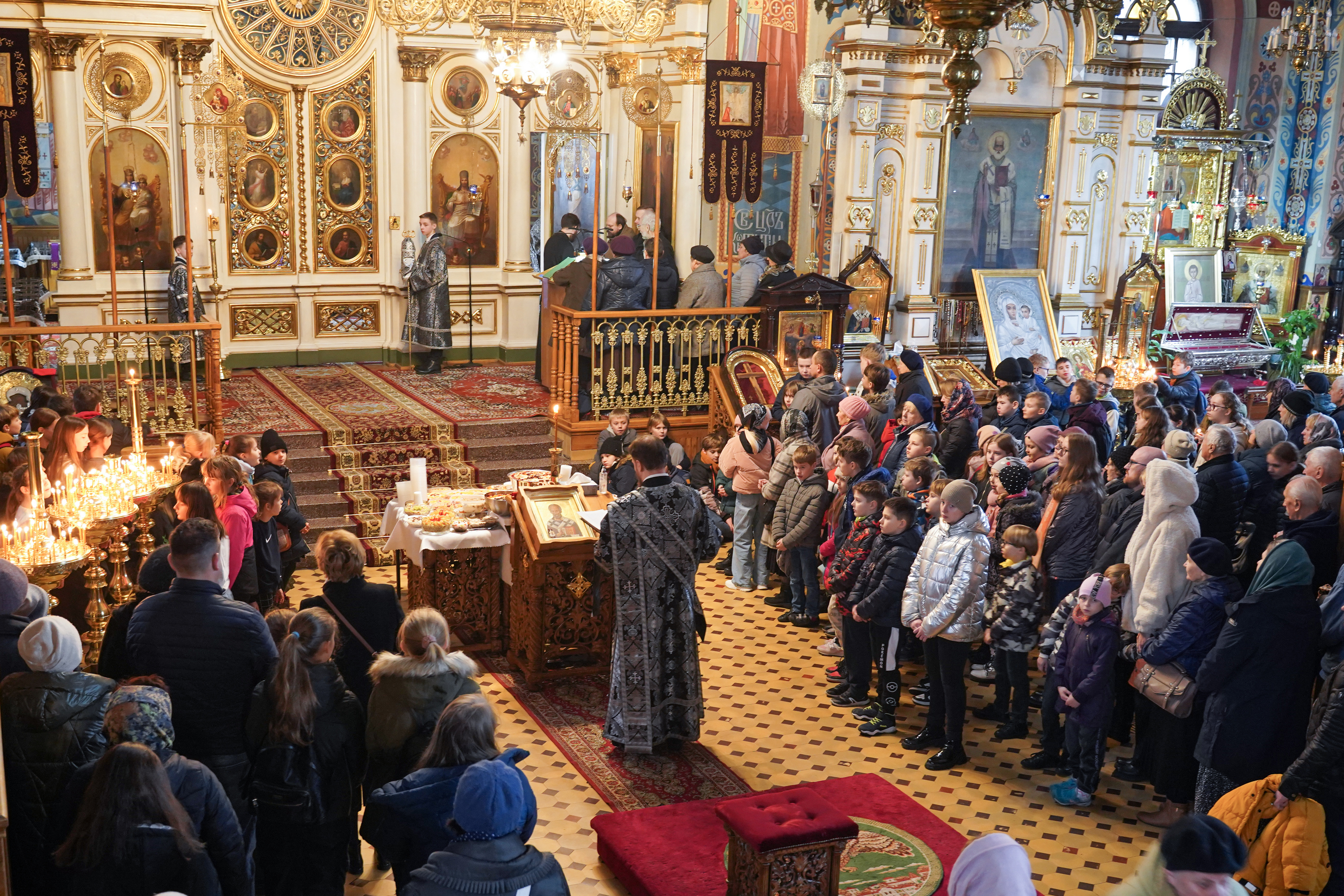 St. Theodore Tiron feast in St. Nicholas Cathedral in Białystok 