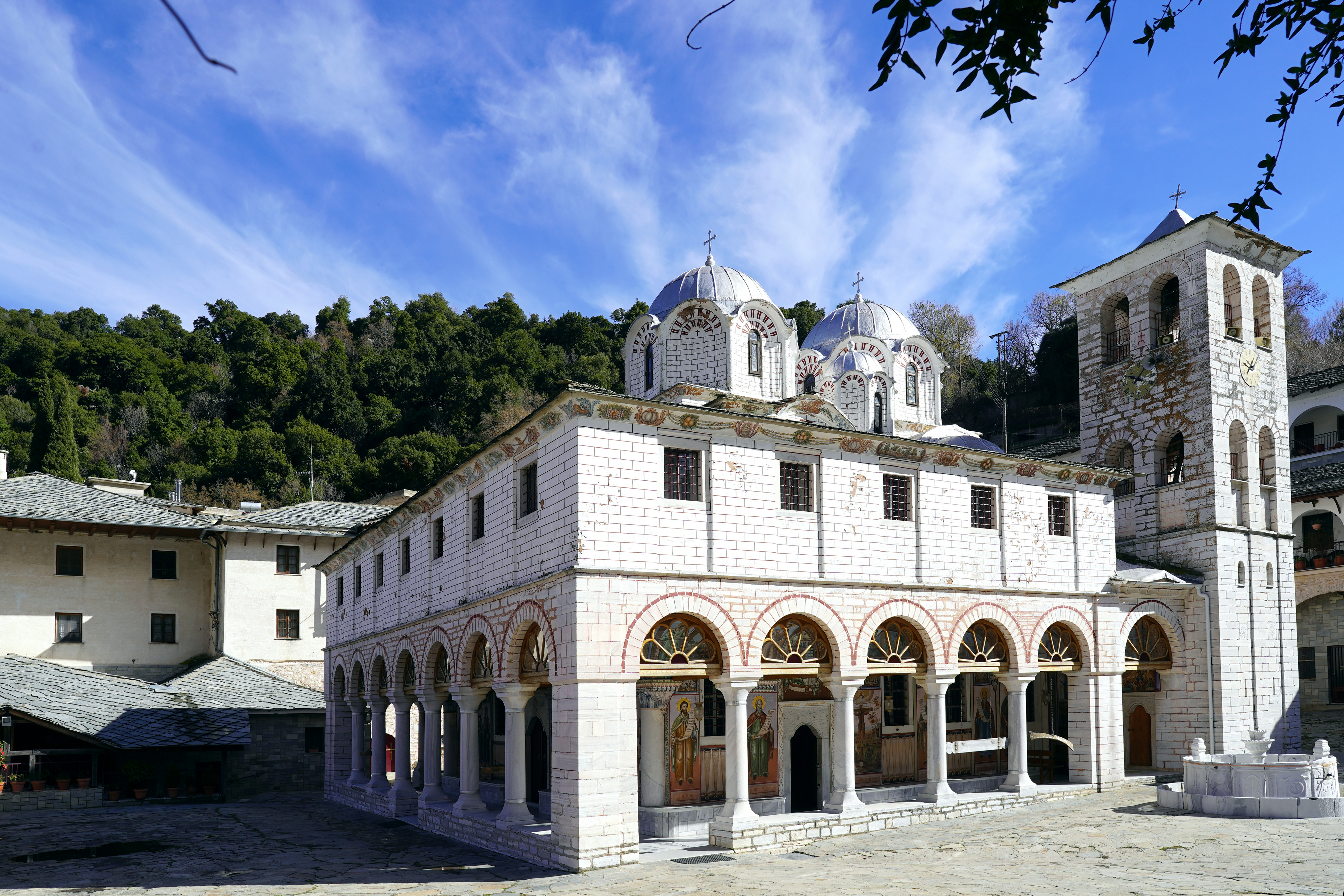Ikosifinisa Mother of God convent close to Kavala 
