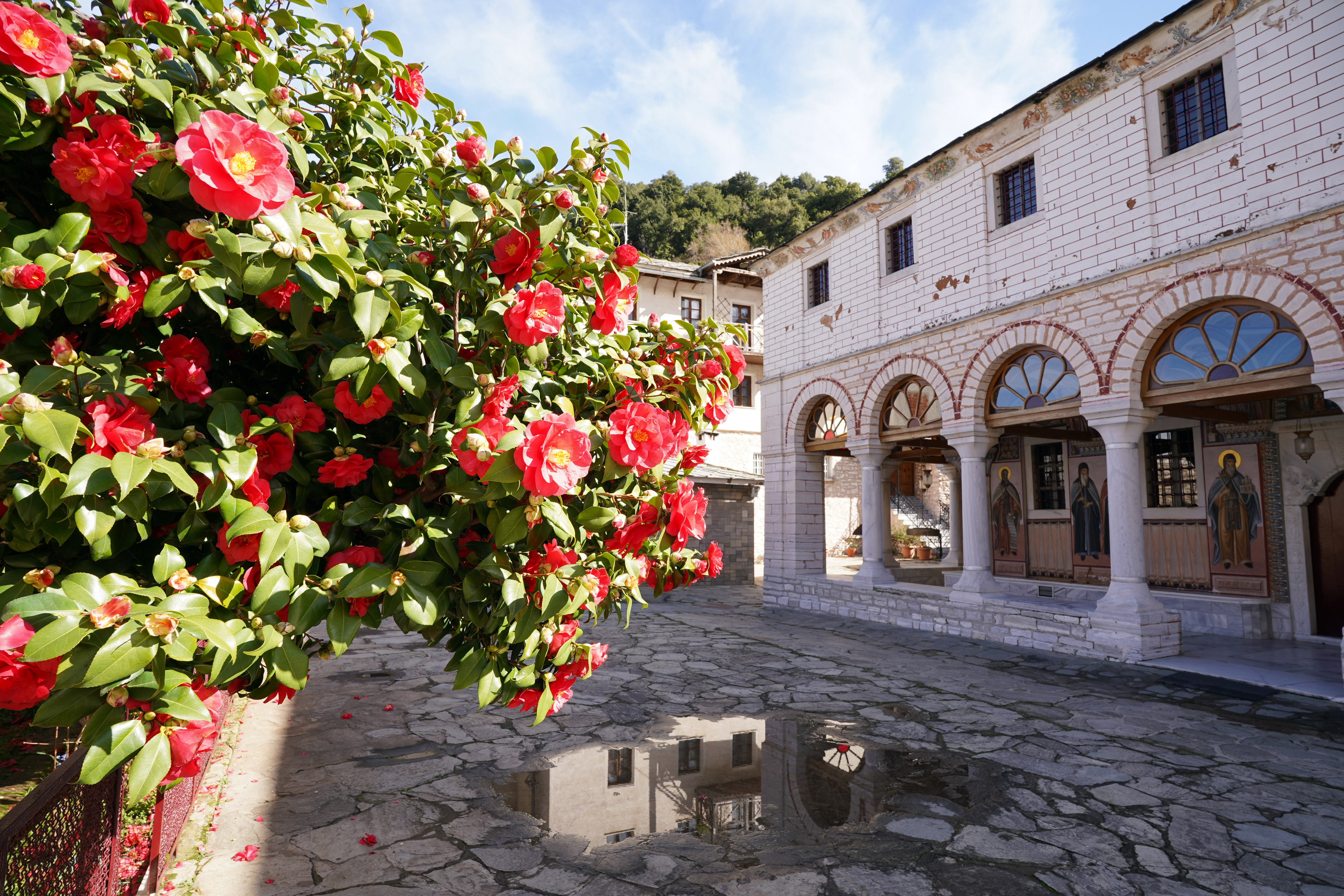 Ikosifinisa Mother of God convent close to Kavala 