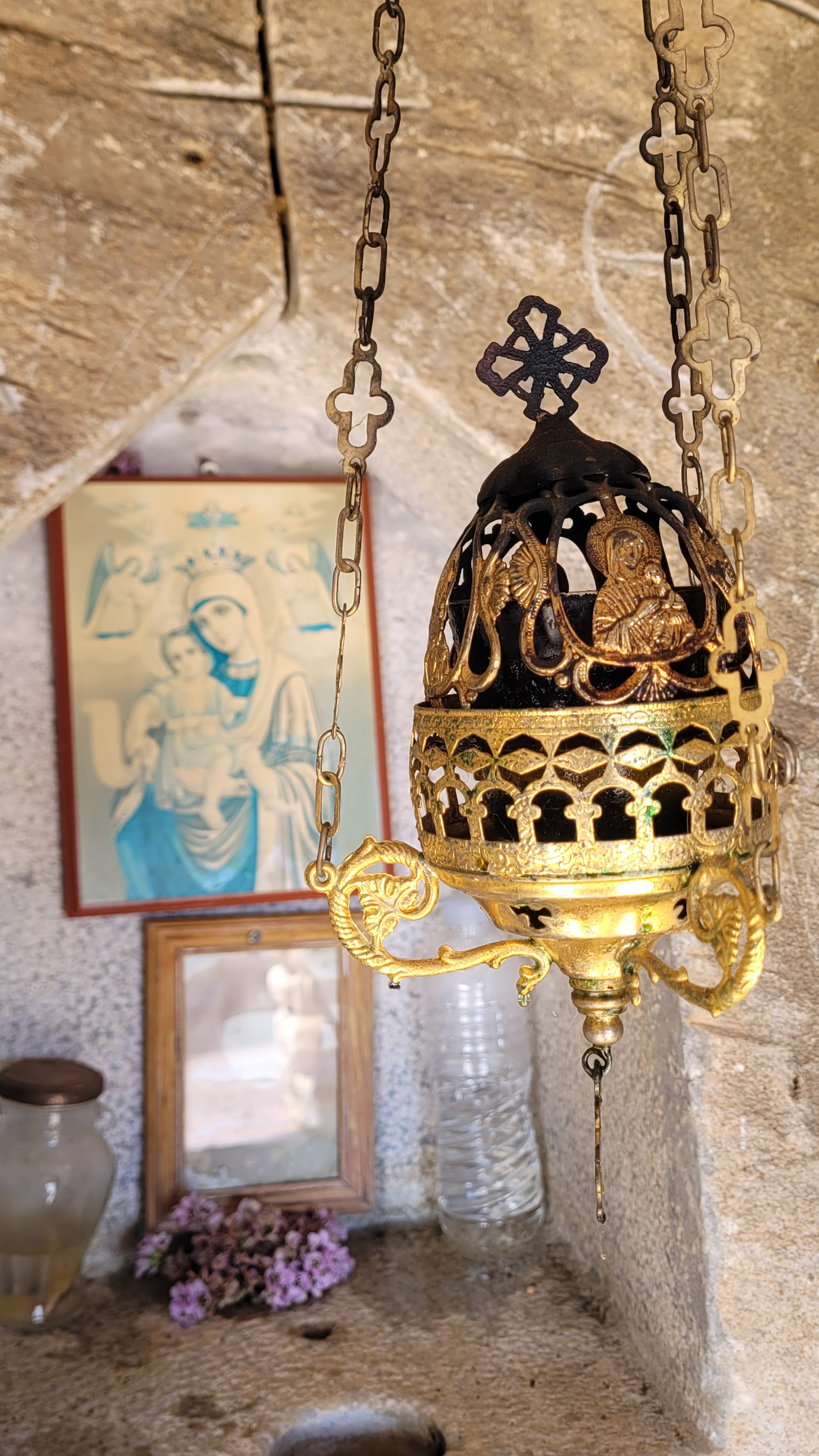 In the Old-Calendar monastery close to Kavala