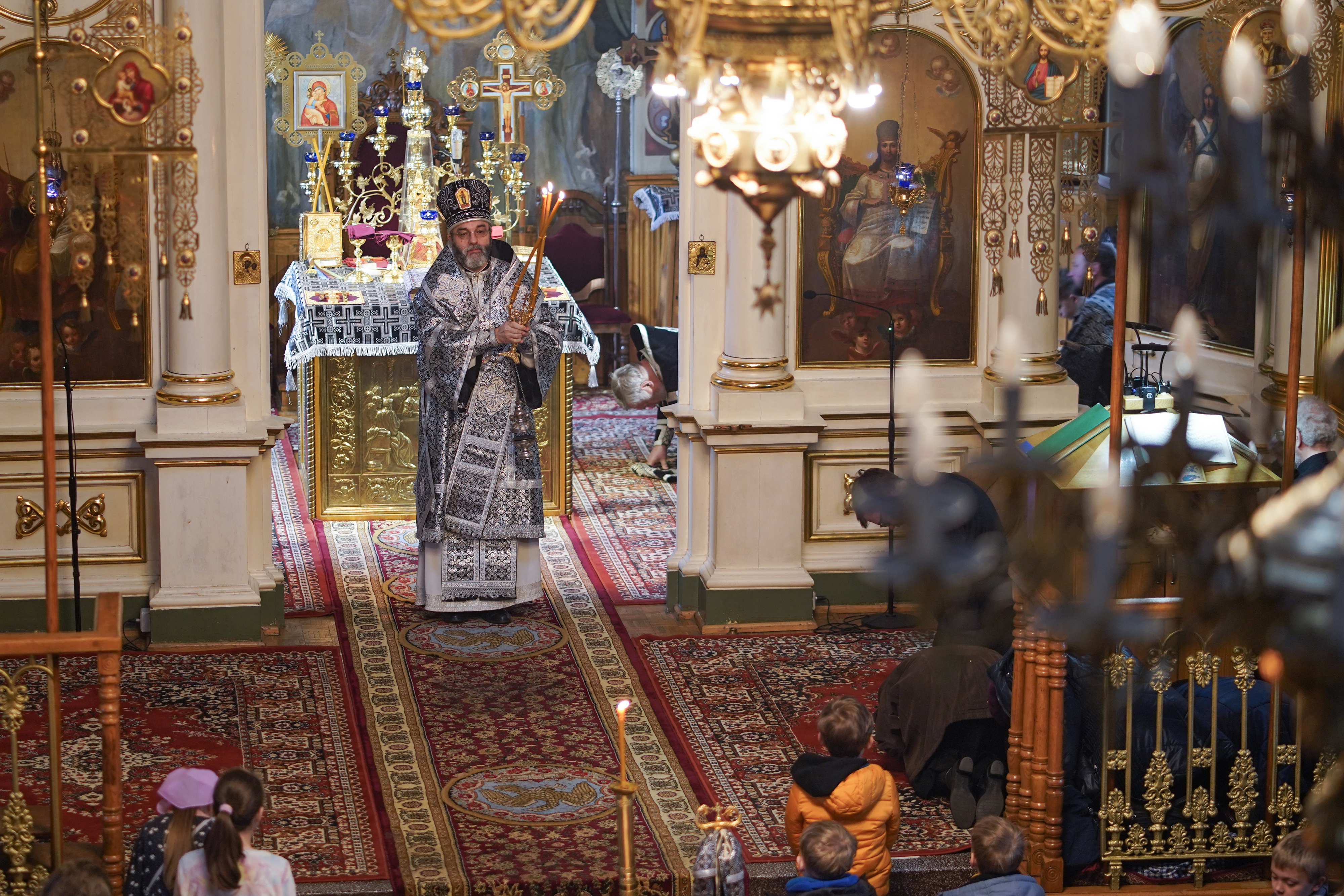 St. Theodore Tiron feast in St. Nicholas Cathedral in Białystok