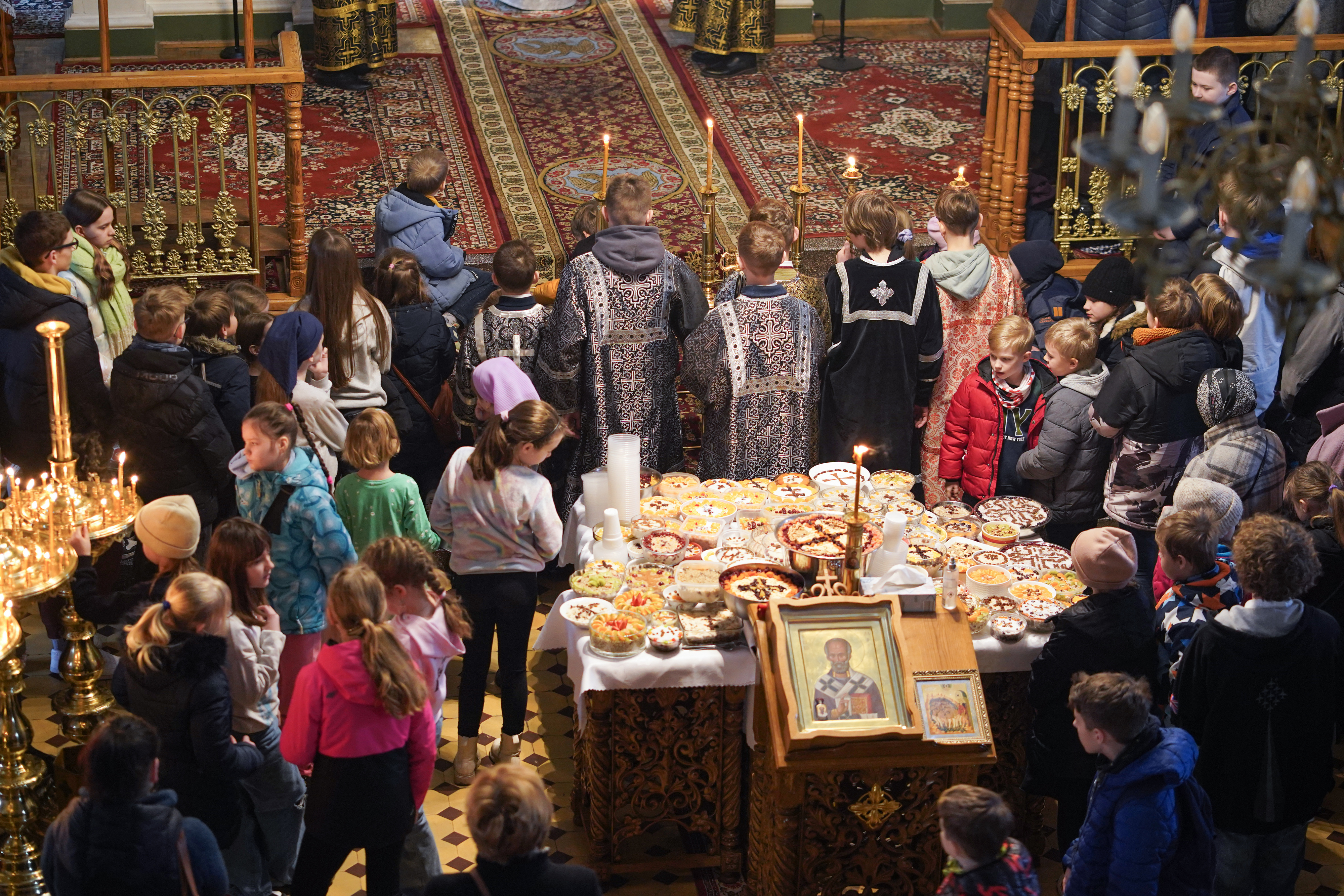 St. Theodore Tiron feast in St. Nicholas Cathedral in Białystok