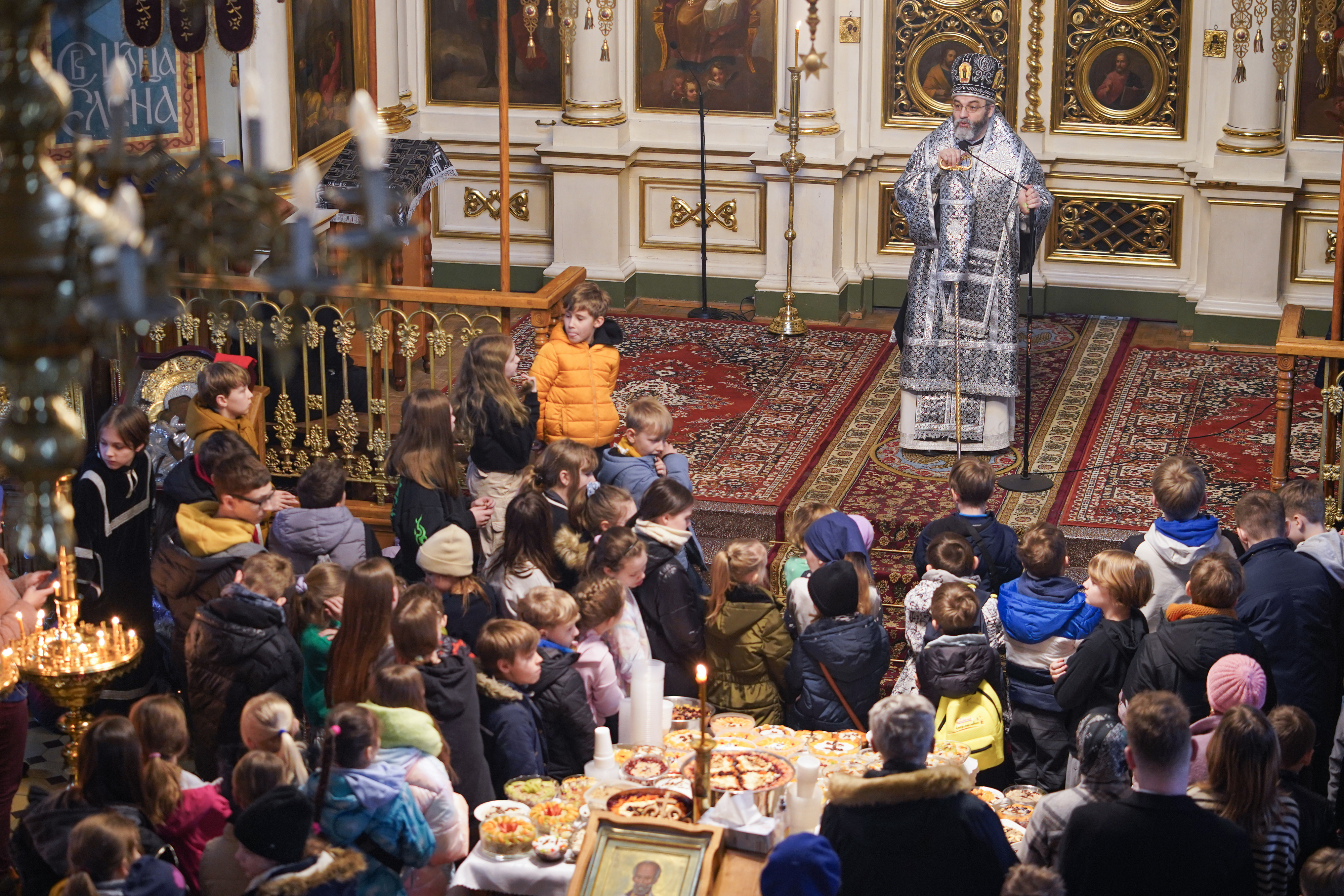 St. Theodore Tiron feast in St. Nicholas Cathedral in Białystok