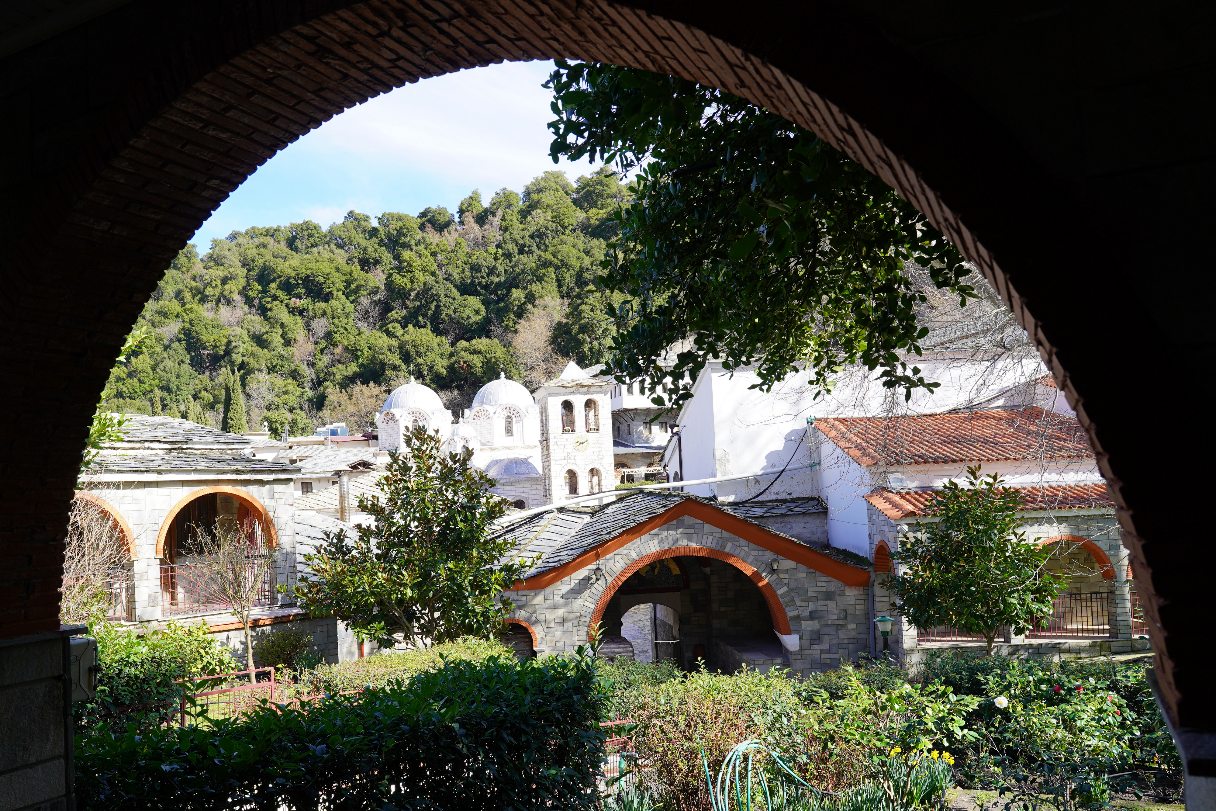 Ikosifinisa Mother of God convent close to Kavala 