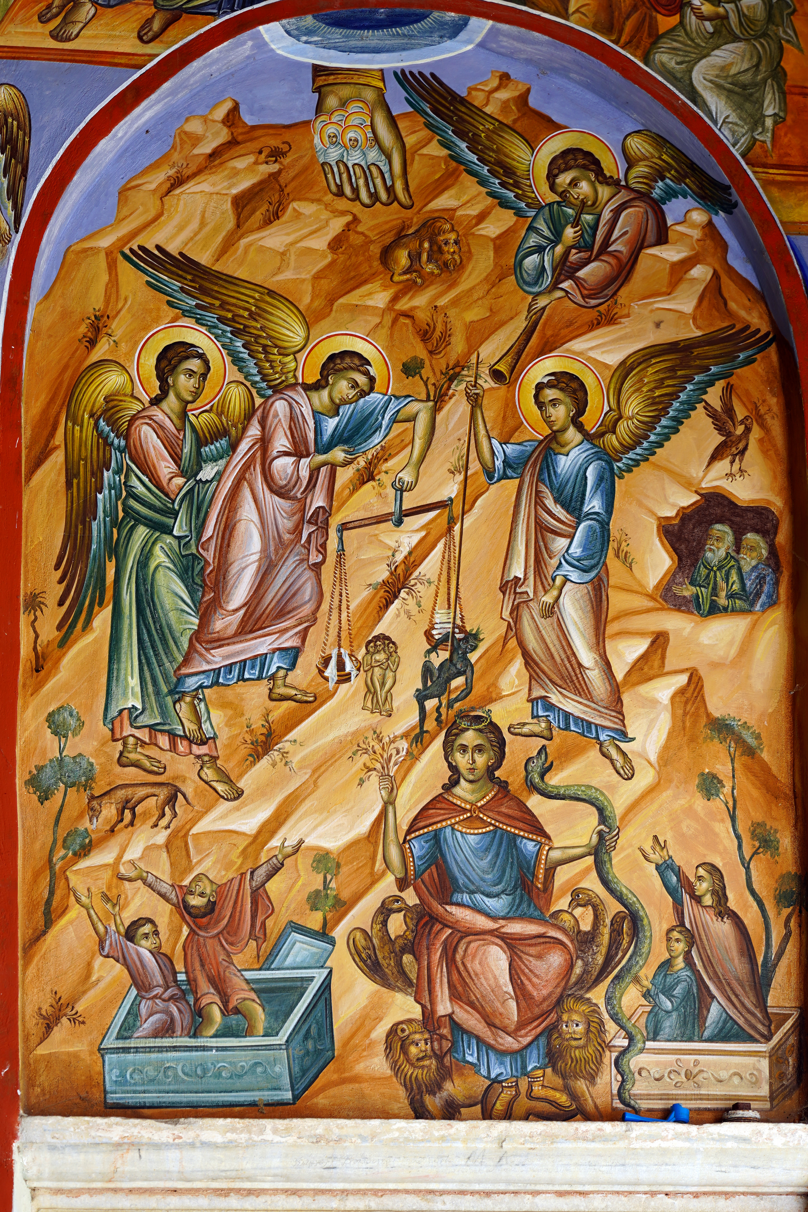 Ikosifinisa Mother of God convent close to Kavala