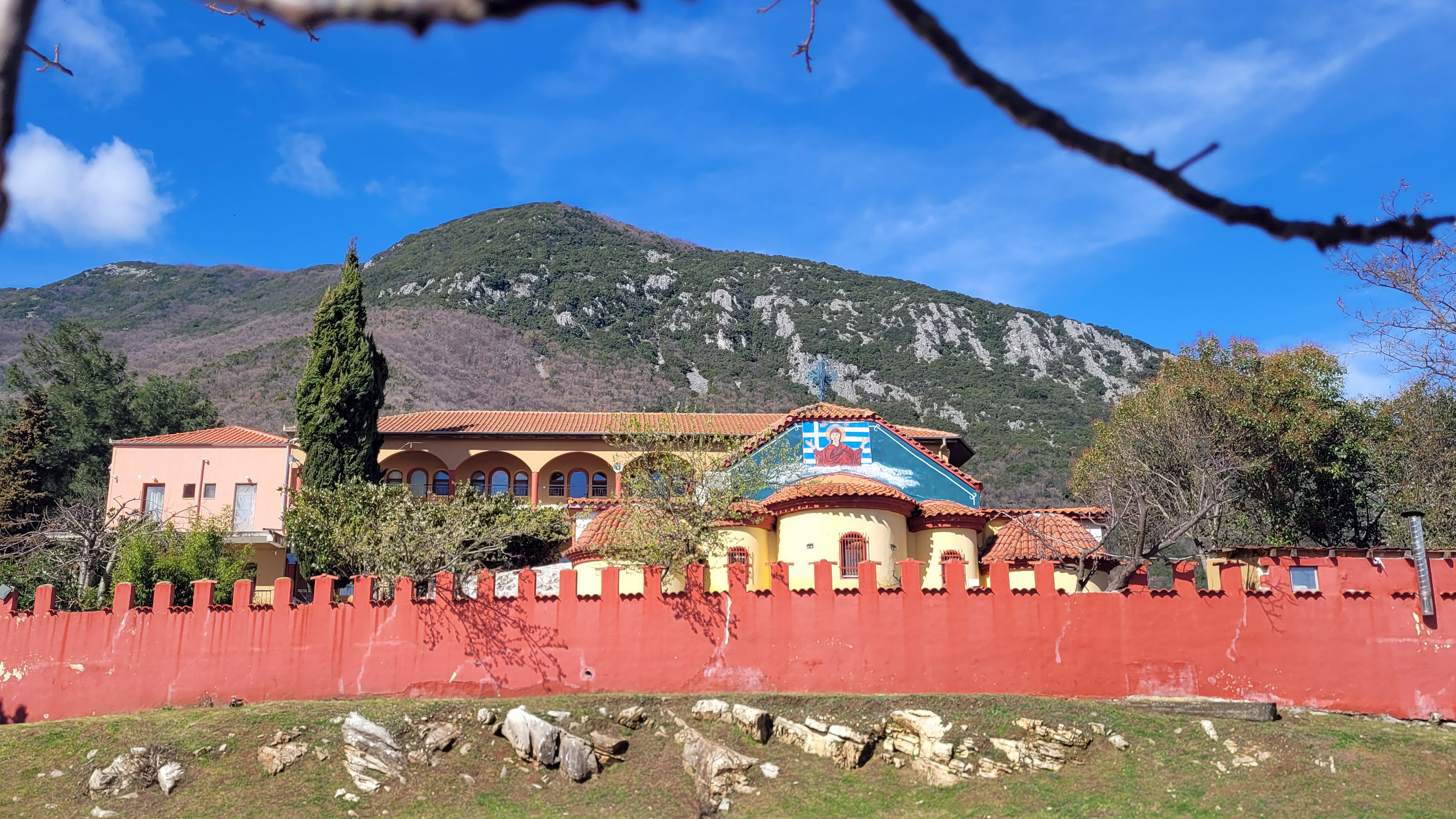 The Monastery of St. John the Baptist close to Kavala